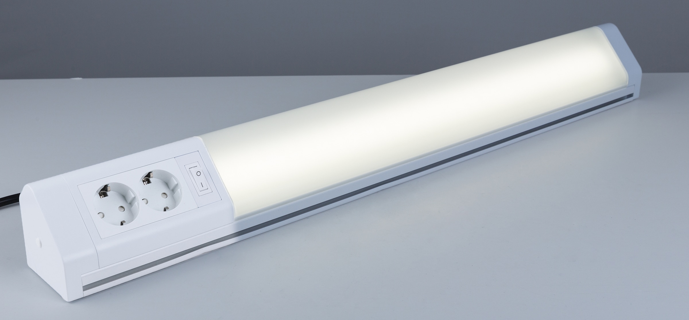 Steckdosen, zwei Lichtleiste »Bonn«, 1 integrierter Schalter HEITRONIC BAUR Küchenlampe,Küchenbeleuchtung,+ flammig-flammig, |