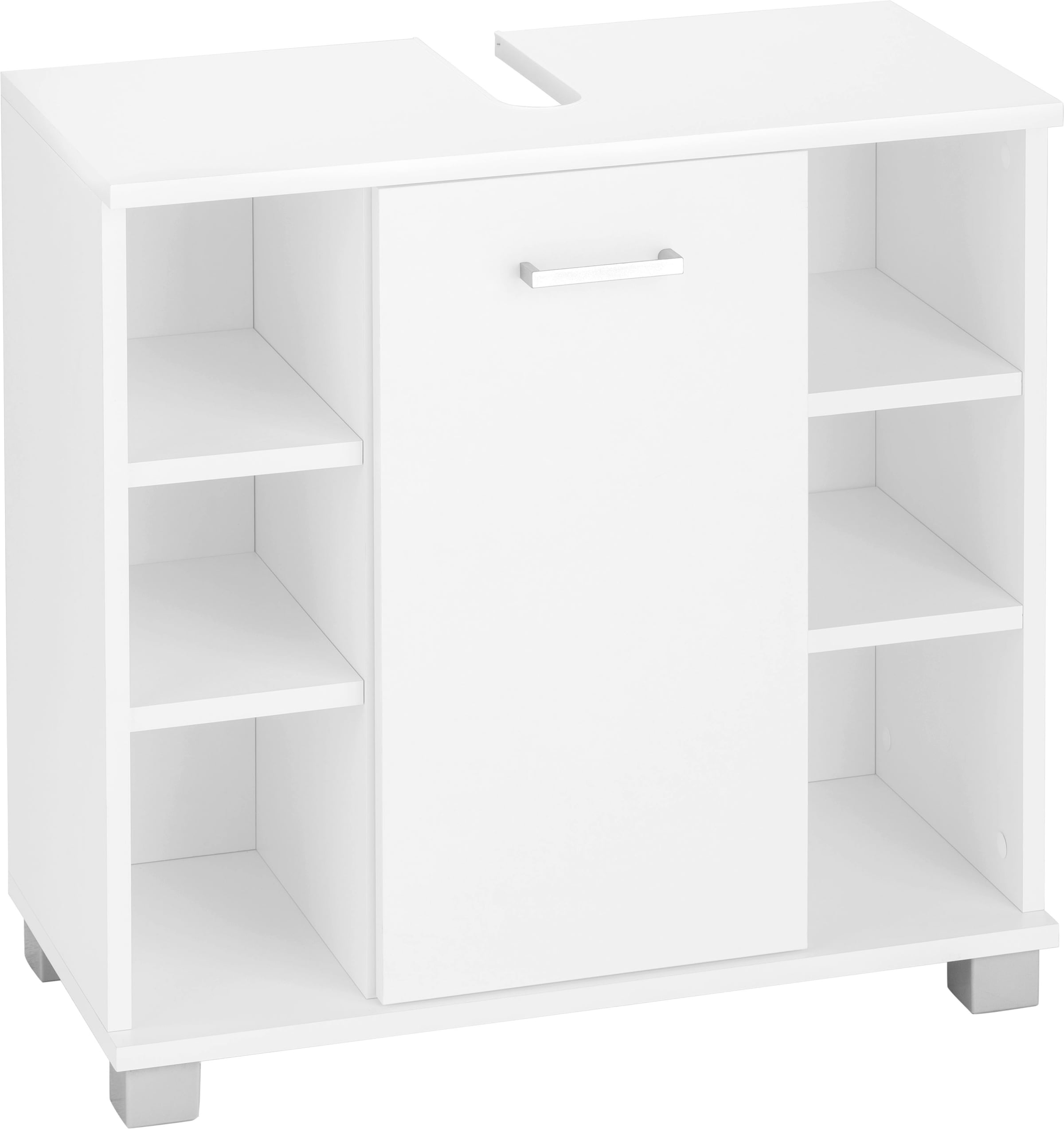 Waschbeckenunterschrank »Mobes«, Breite/Höhe: 65,1/62,4 cm, Badschrank mit Tür und...