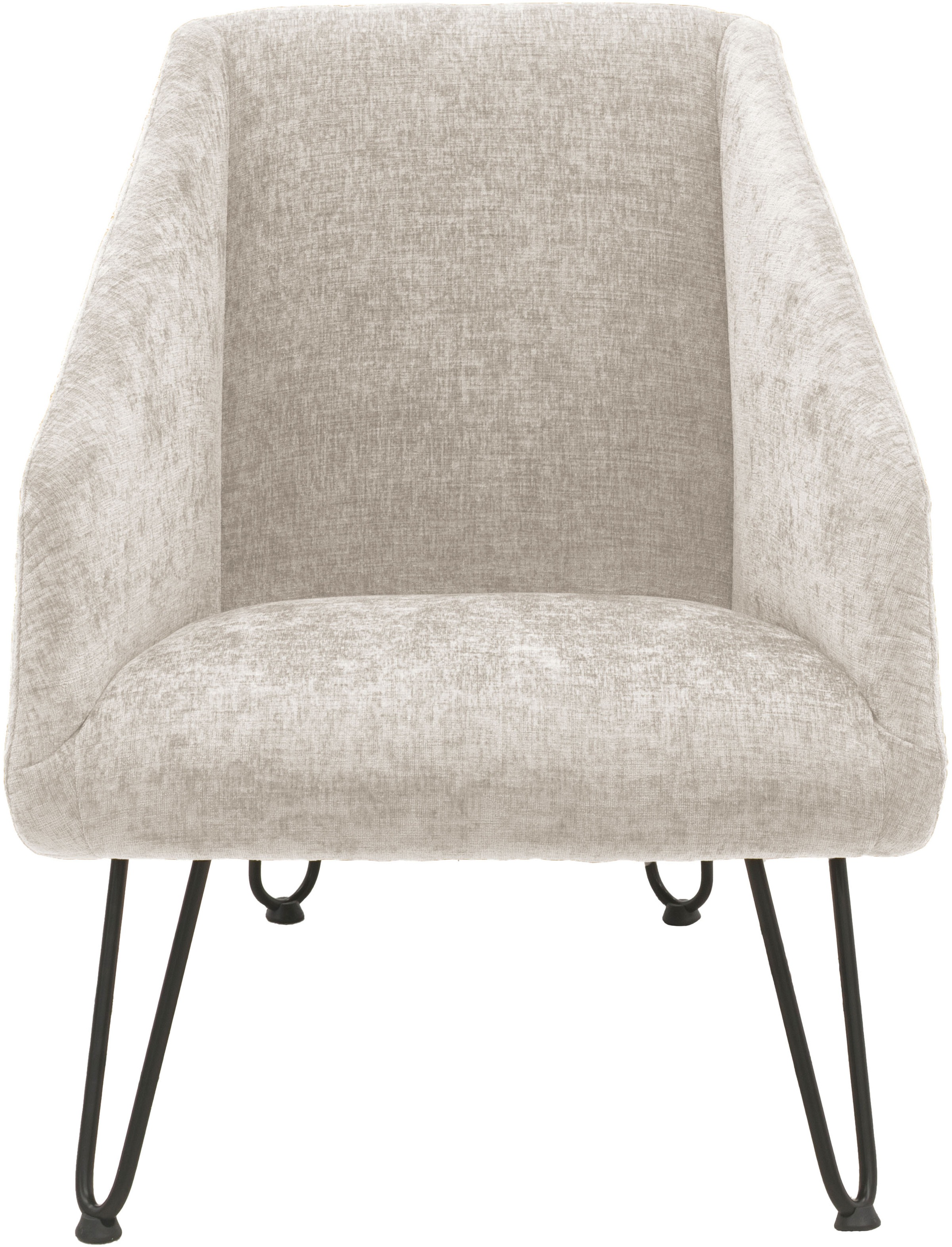 DOMO collection Sessel "Delft Loungesessel, Hairpin Legs, Retro, Metallbein günstig online kaufen