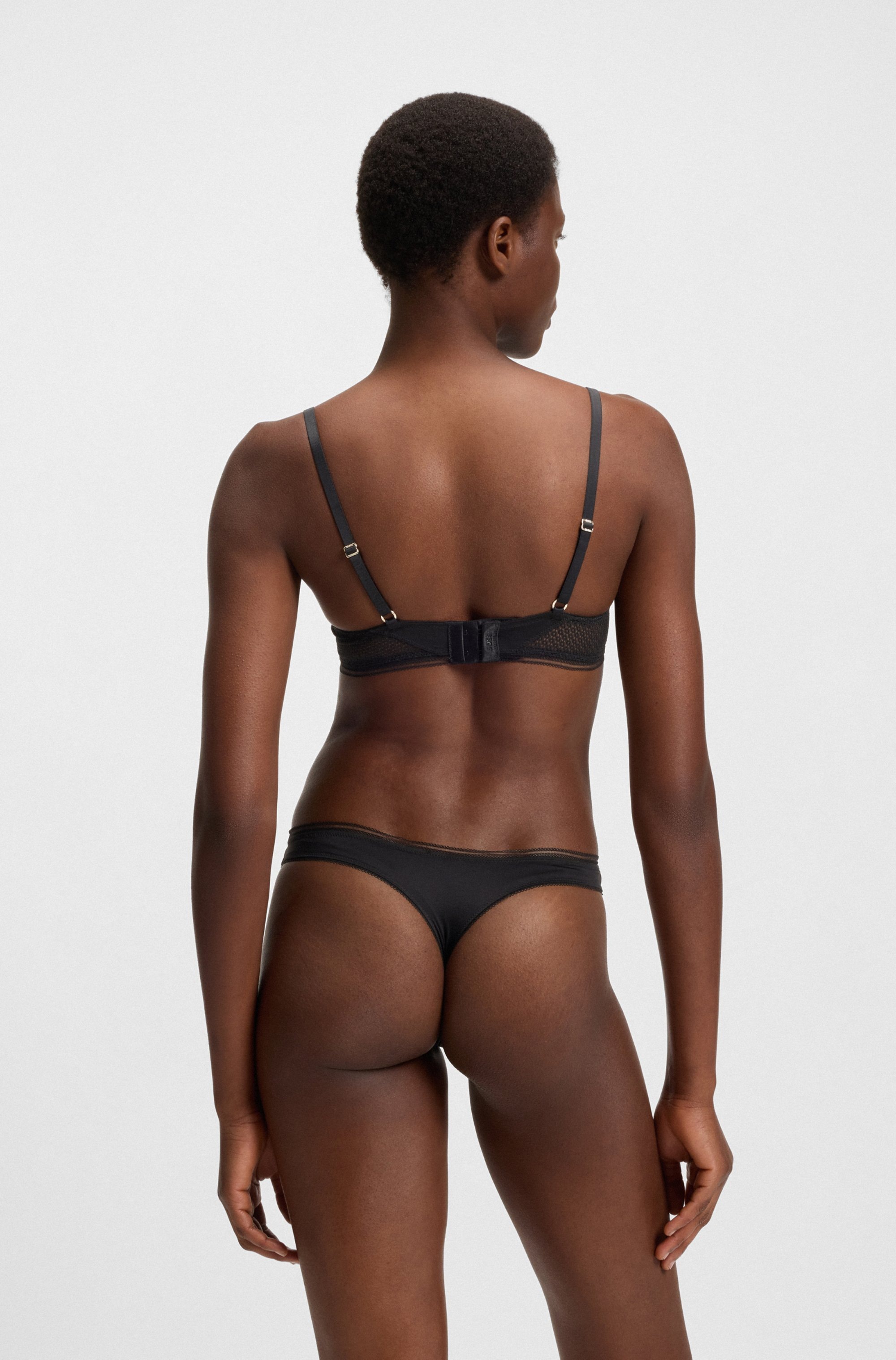 Boss String black schwarz   M damen 6