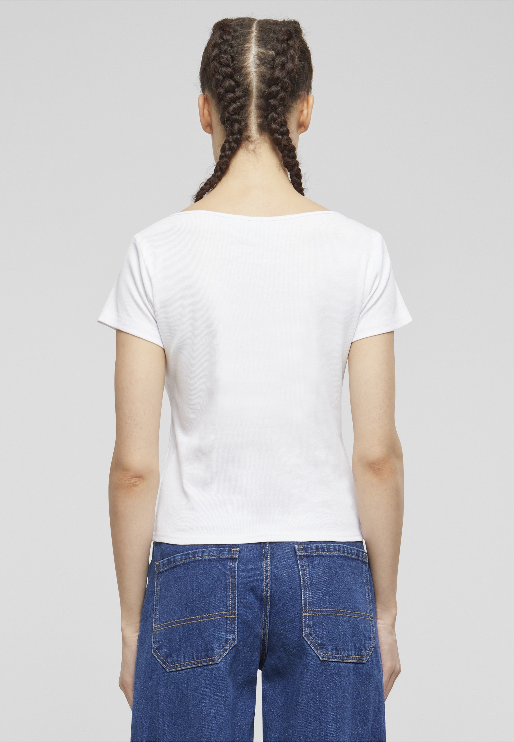 Karl Kani T-Shirt »Karl Kani Damen KW241-026-1 Karl Kani Og Corset Rib Tee« 1 Stk.