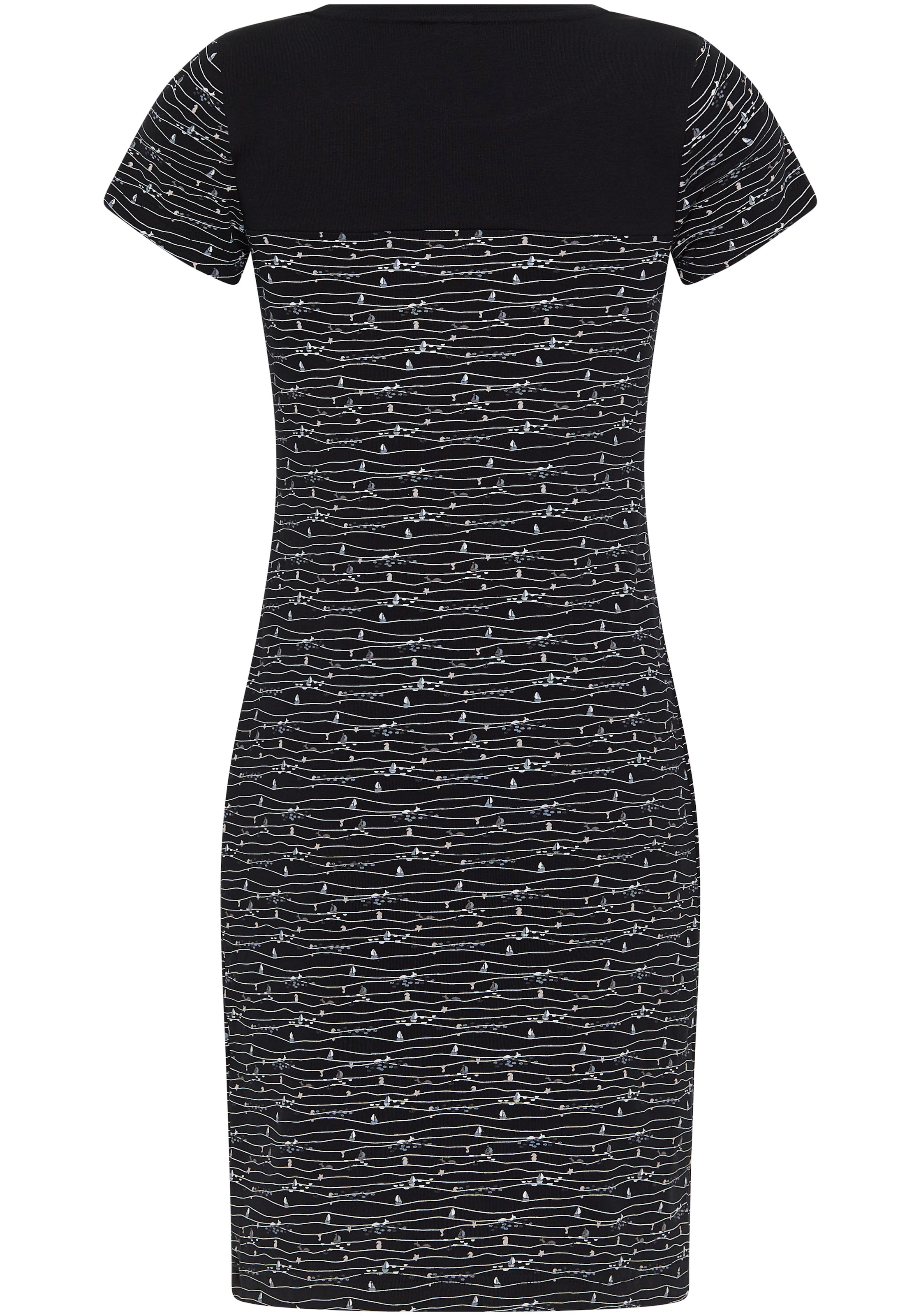 KangaROOS Jerseykleid, mit trendigem Allover-Druck