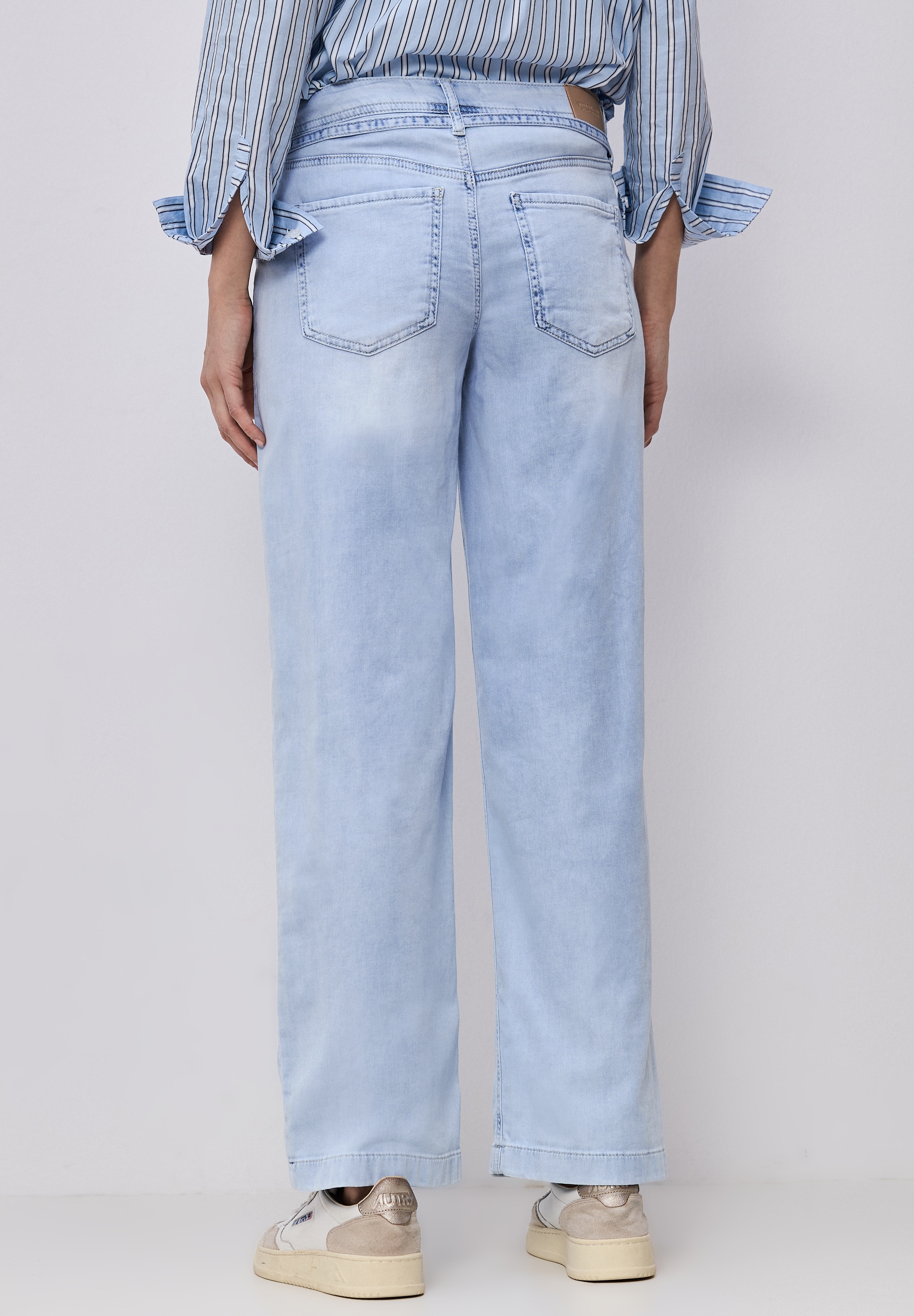 STREET ONE Loose-fit-Jeans aus Baumwolle mit Stretchanteil günstig online kaufen