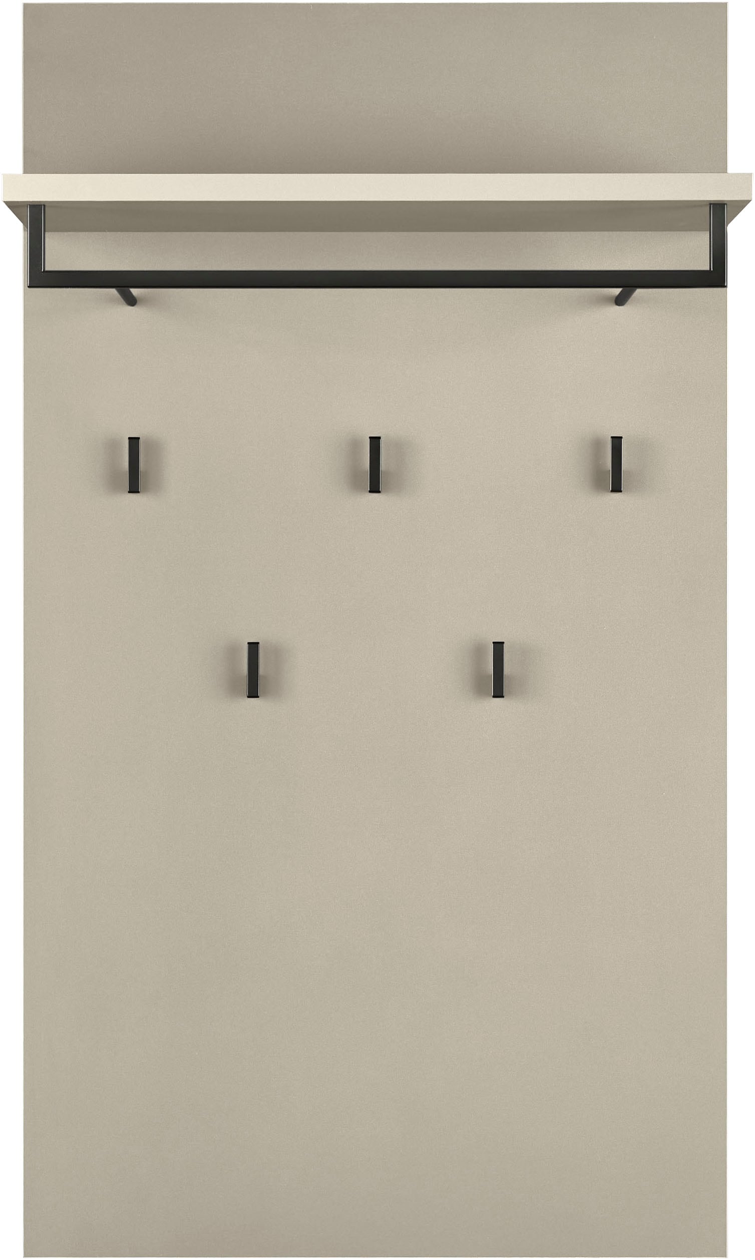 set one by Musterring Garderobenpaneel »reno-Dielen« 2 Farben verfügbar, 69 x 123 cm, cleverer Stauraum auf kleiner Fläche