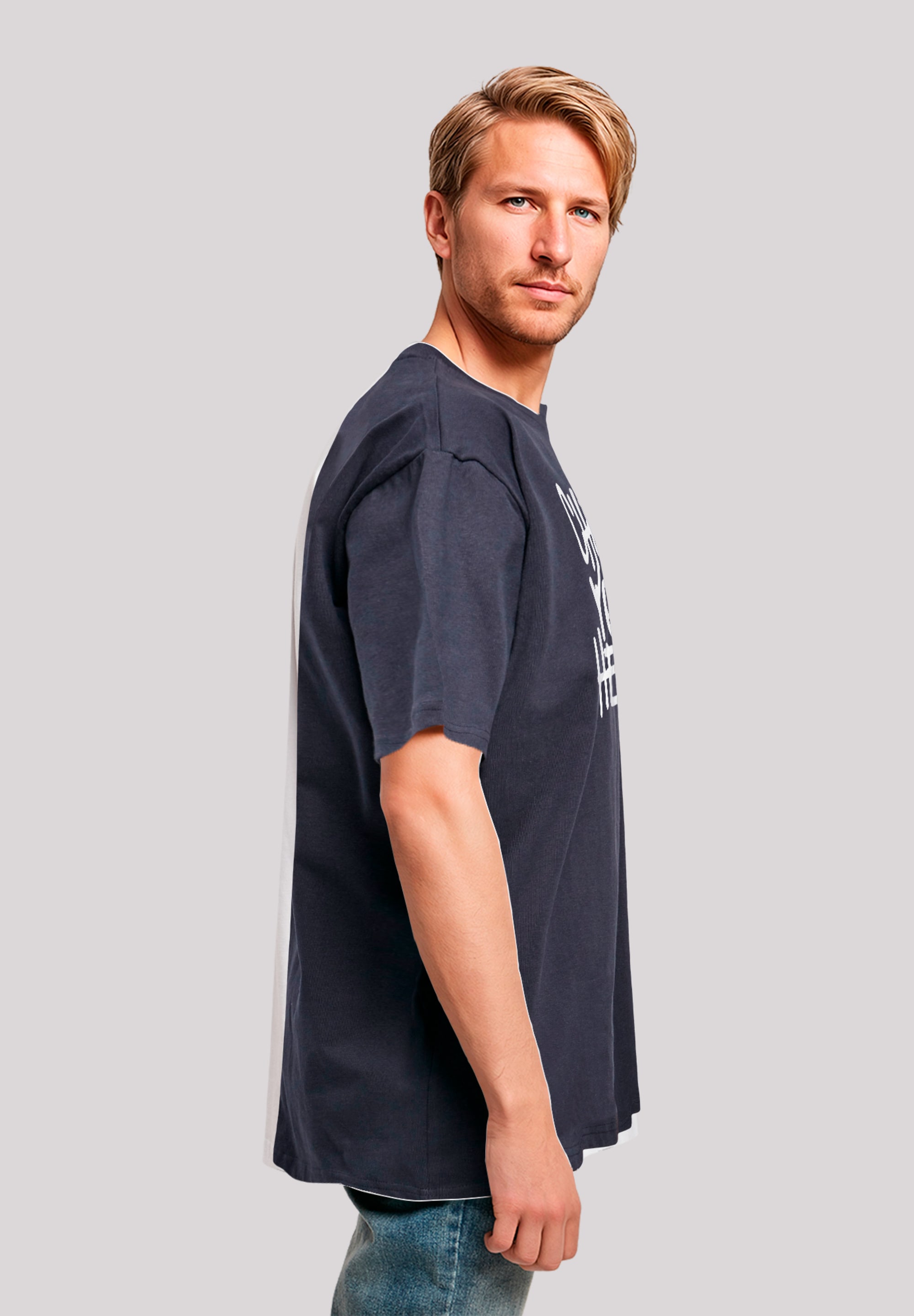 F4NT4STIC Oversize-Shirt »The Beastie Boys Check Your Head«, Premium Qualität