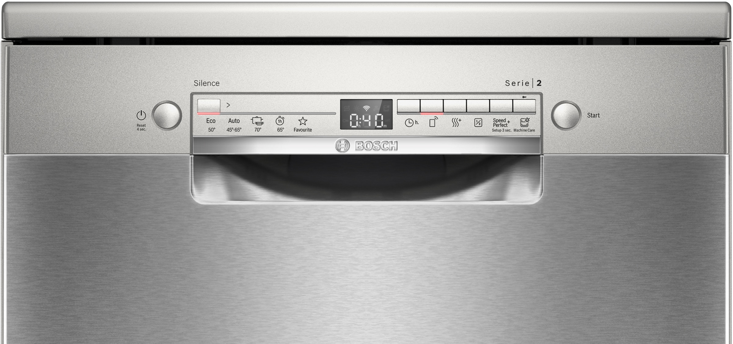 BOSCH Standgeschirrspüler Serie 2 »SMS2HVI06E« 14 Maßgedecke