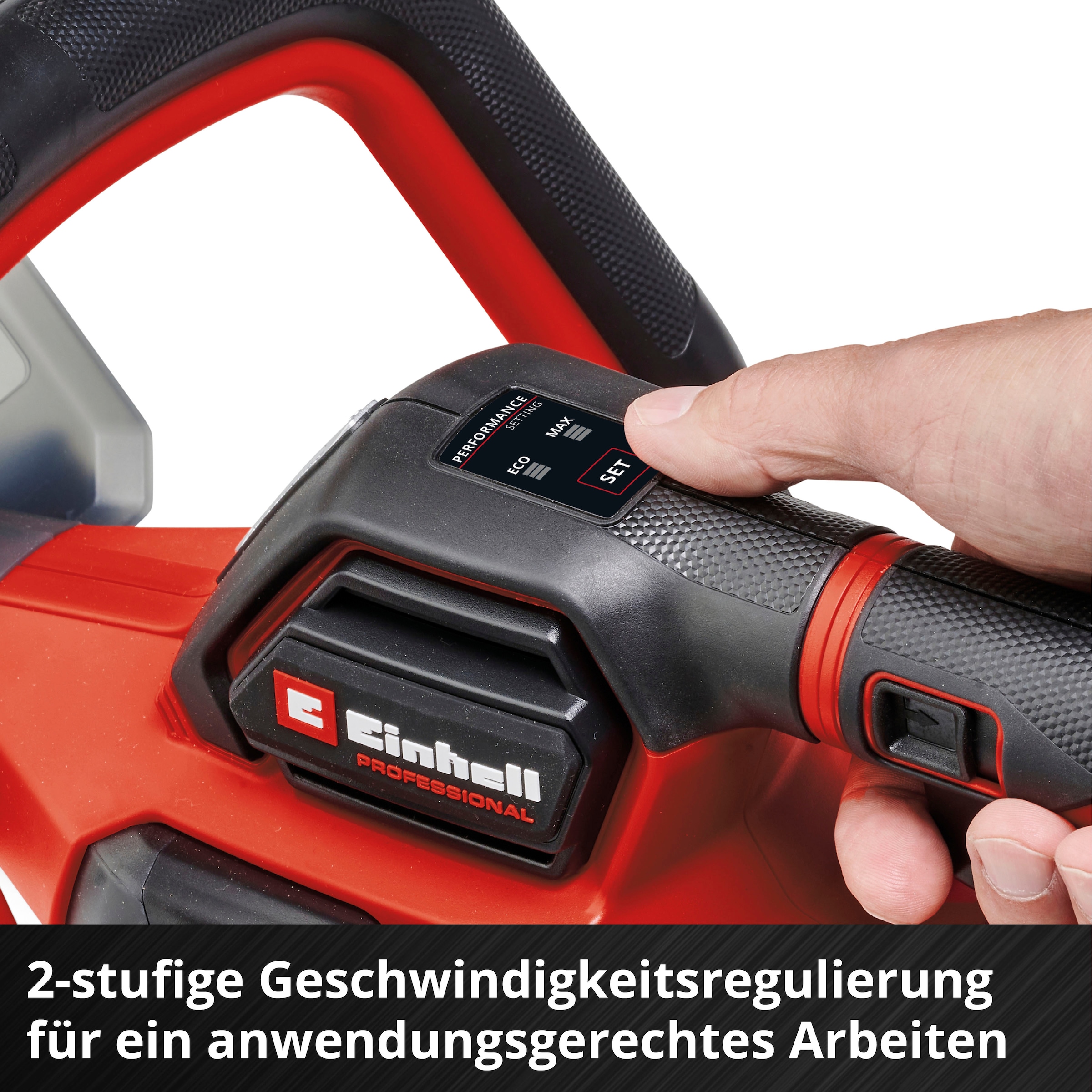Einhell Akku-Heckenschere »GP-CH 18/61 Li BL-Solo«, 67 cm Schwertlänge, ohne Akku und Ladegerät