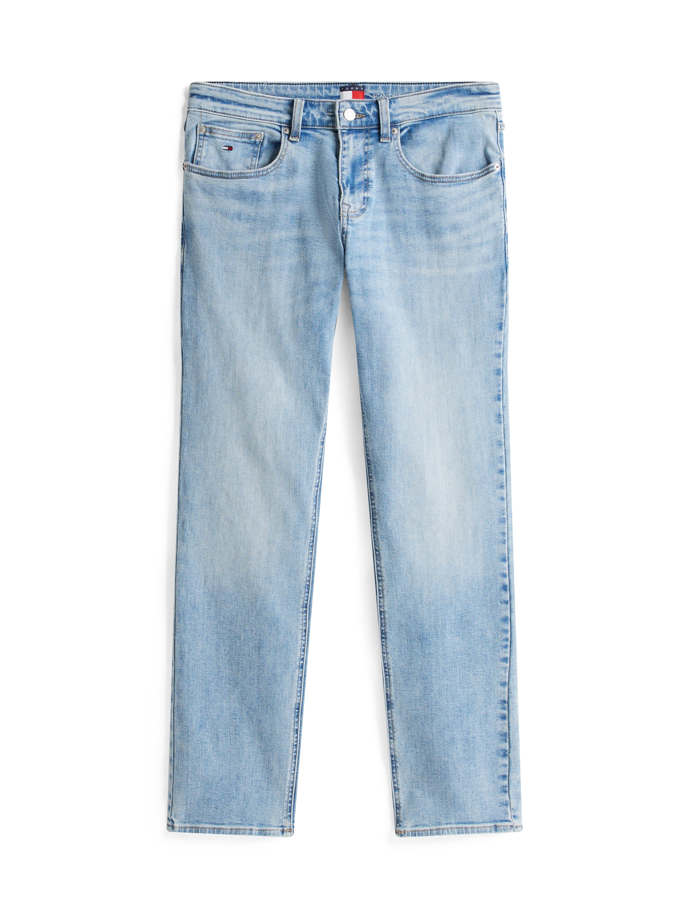Tommy Jeans Slim-fit-Jeans »Scanton Slim Denim«, Mit Gürtelschlaufen
