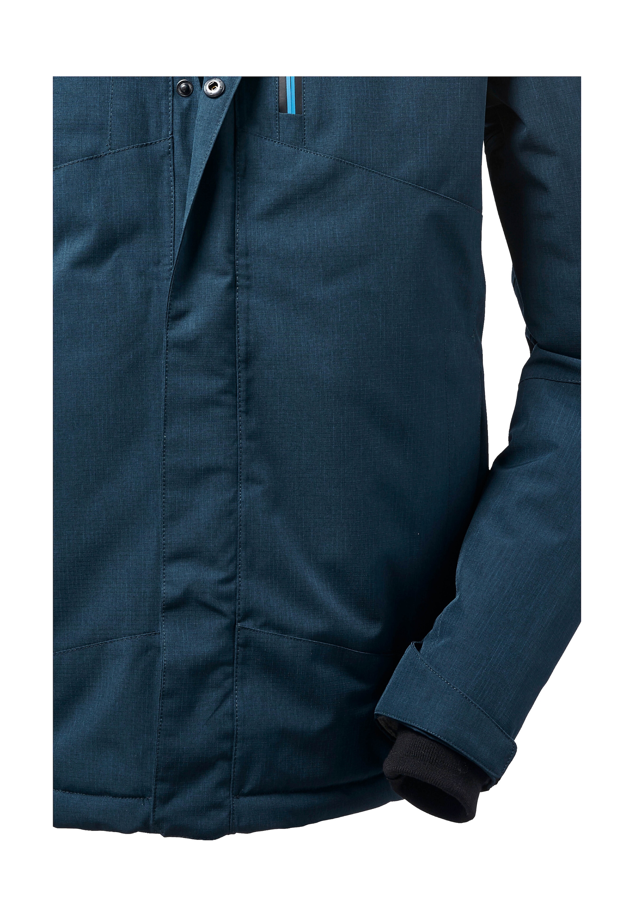 Killtec Outdoorjacke »KOW 161 MN JCKT«, Wasser- und winddichte Funktionsjacke mit abnehmbarer Kapuze