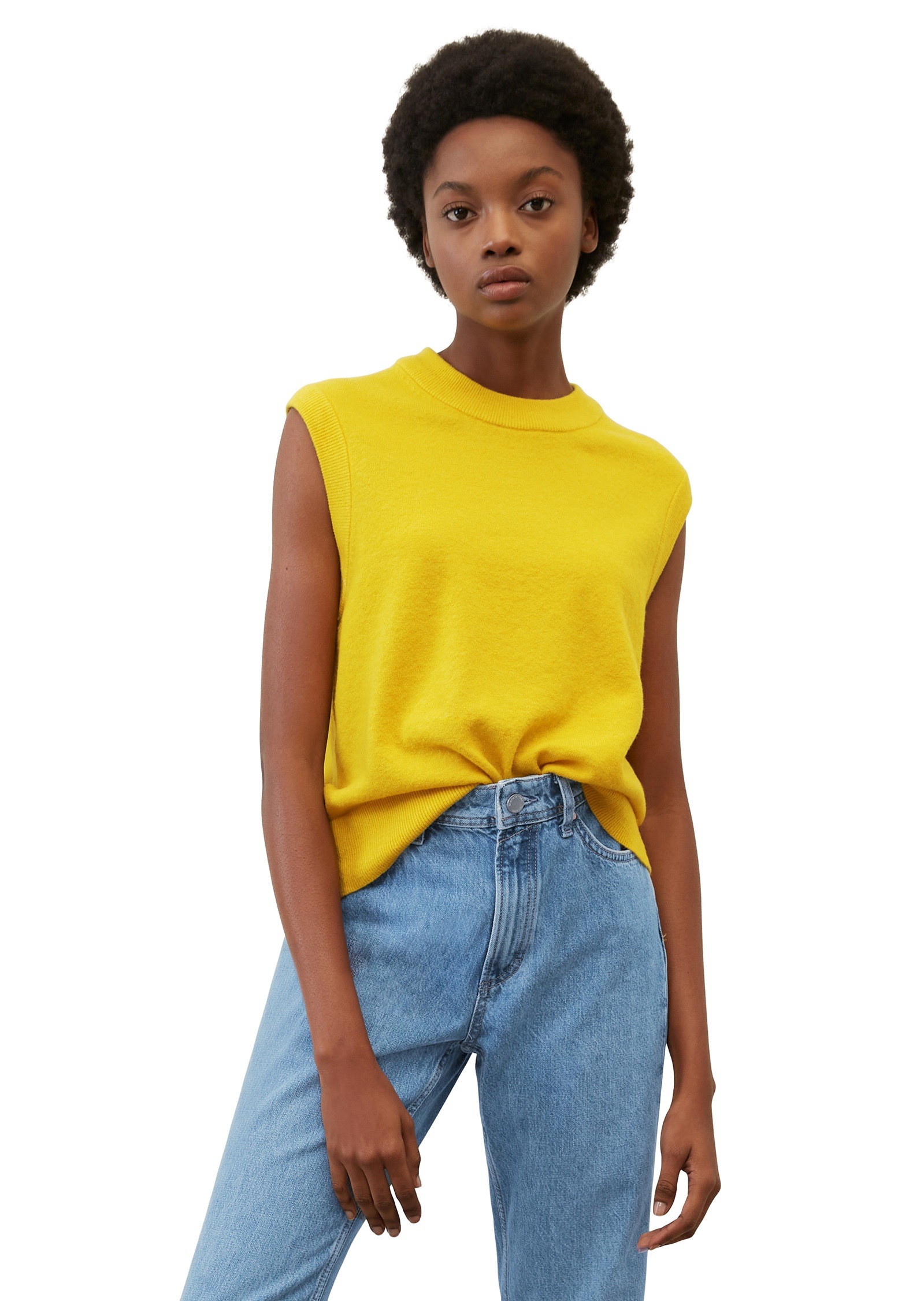 Marc O'Polo DENIM Pullunder »aus softem Schurwolle-Mix«