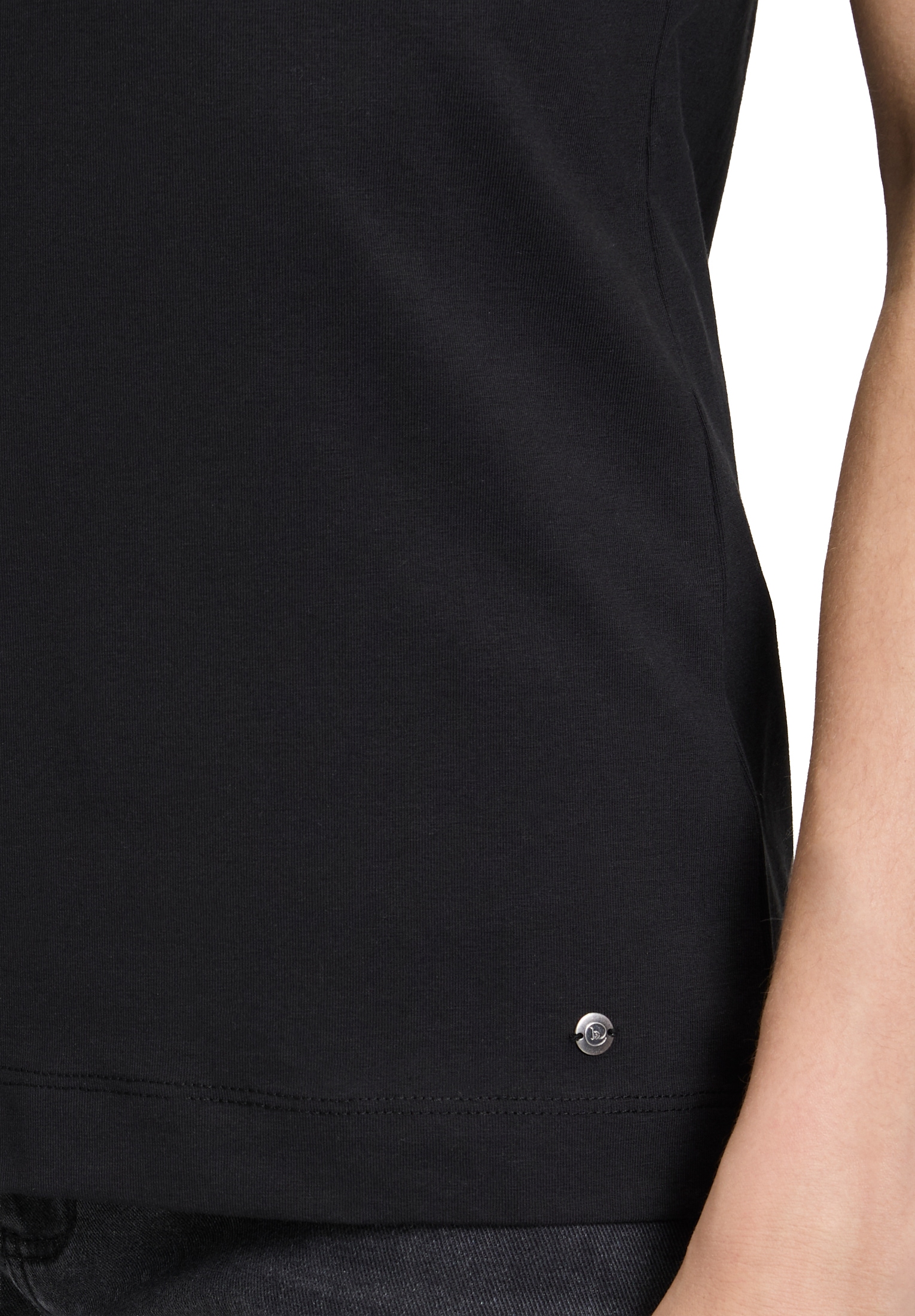 Betty&Co Kurzarmshirt »Betty & Co Damen Basic Shirt mit Rundhalsausschnitt«, (1 tlg.), Form