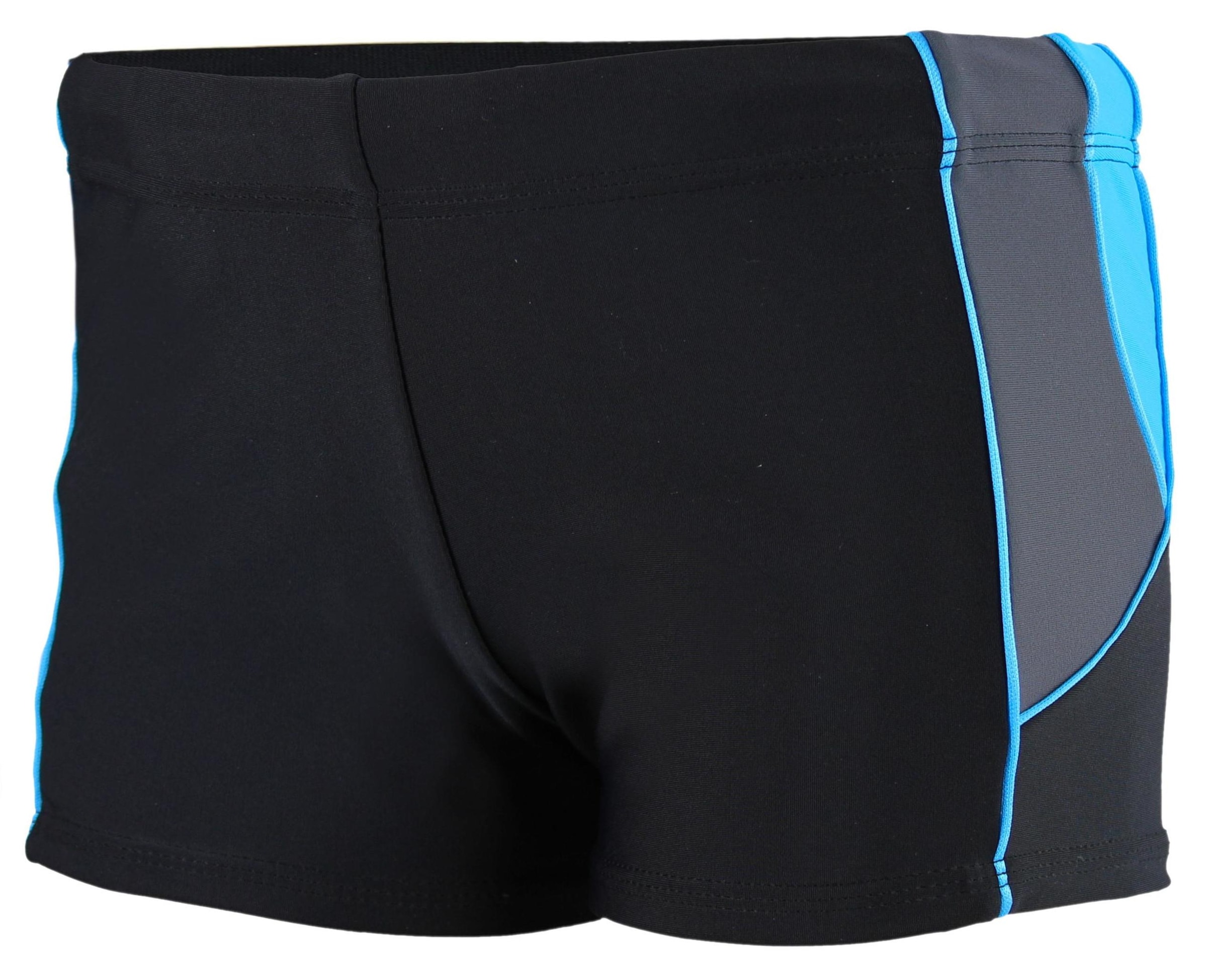 AQUARTI Herren Badehose "Badehose Aquarti Herren Badehose Kurz mit Kontrastpaspel", schwarz, Gr. XXL, Obermaterial: 80% Polyamid PA. 20% Elasthan