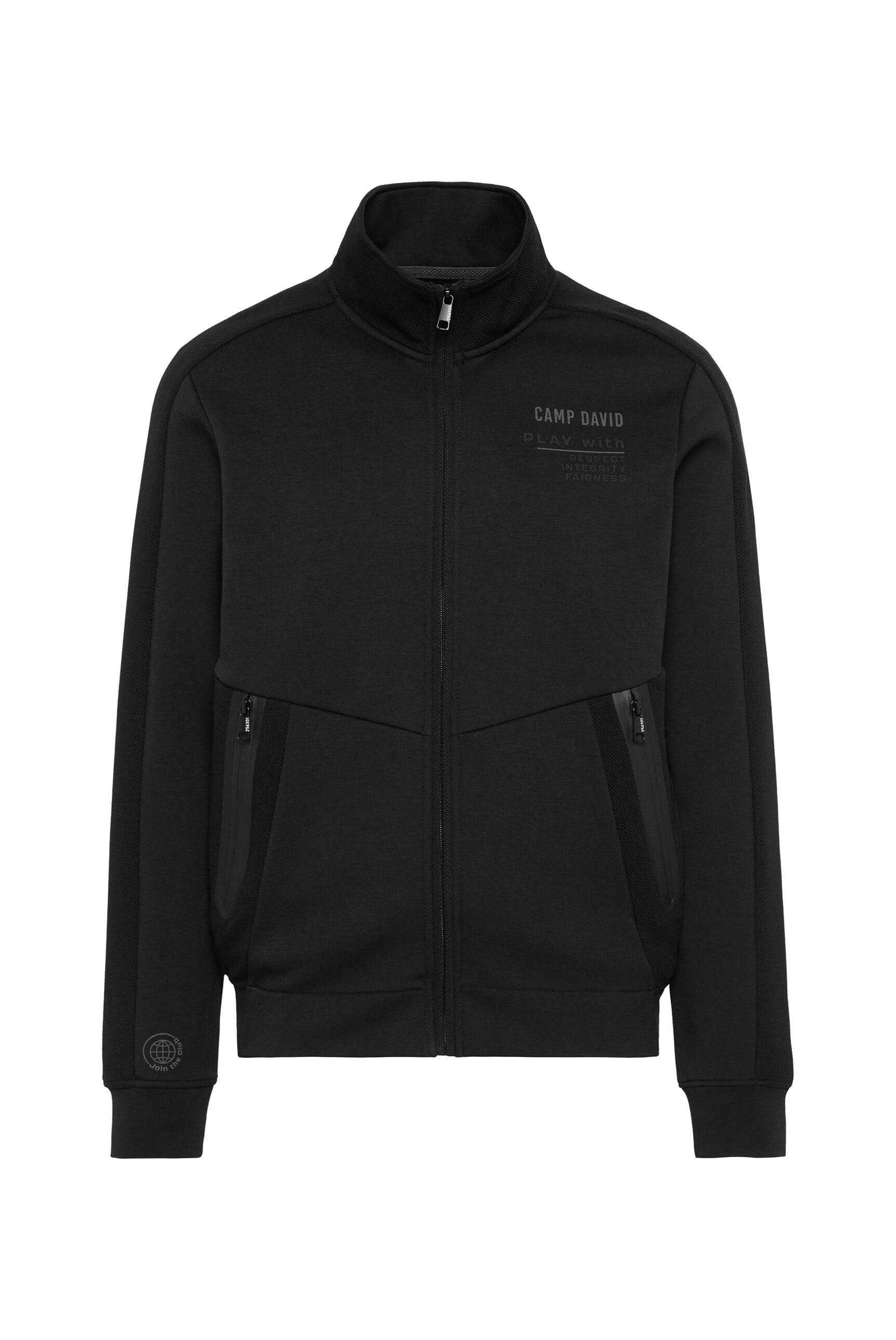 CAMP DAVID Sweatjacke, mit Stehkragen günstig online kaufen