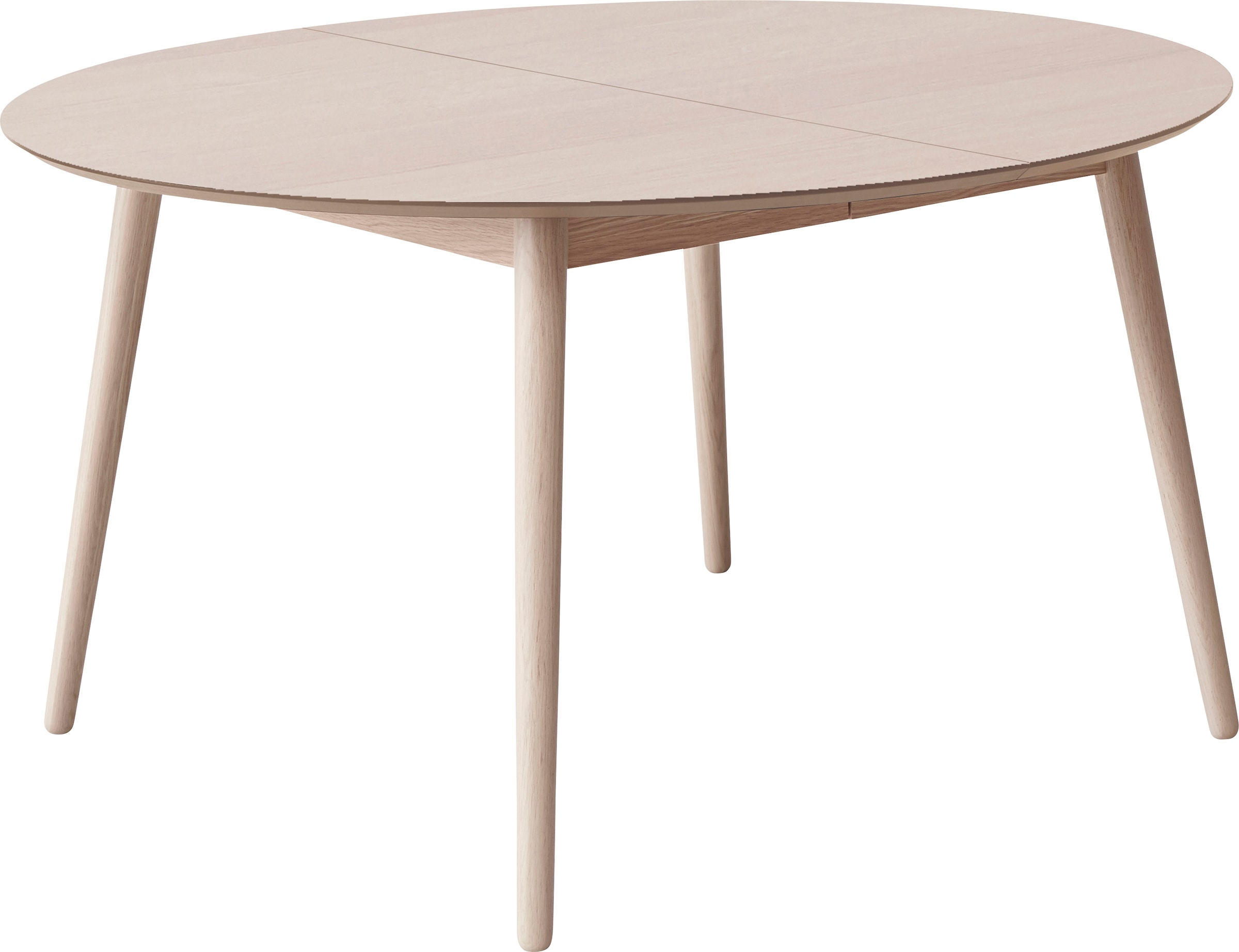 Hammel Furniture Esstisch "Meza Designtisch mit Auszugsfunktion und 2 Einlegeplatten", Ø135(231) cm, runde Tischplatte a