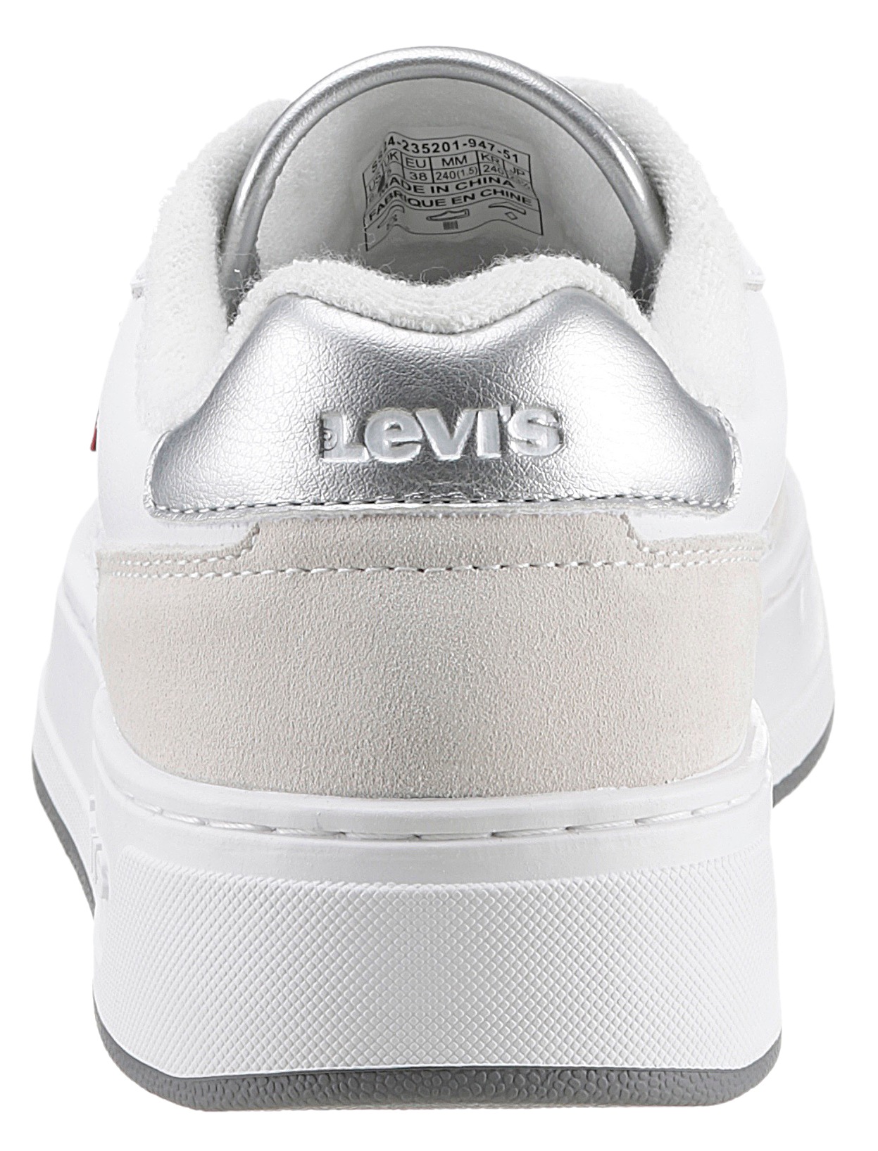 Levis Plateausneaker "GLIDE S", mit Kontrastbesätzen, Freizeitschuh, Halbsc günstig online kaufen