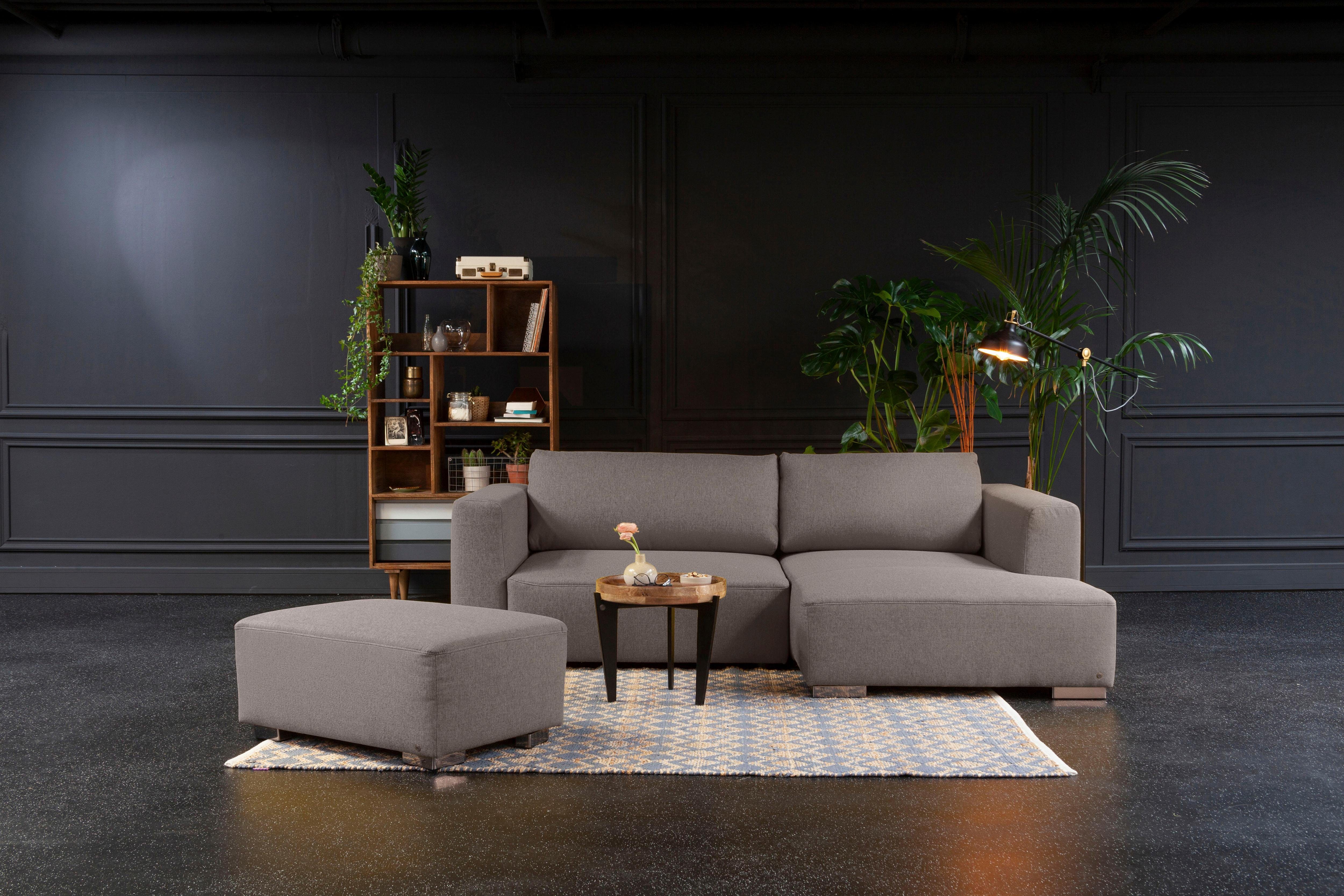 TOM TAILOR Ecksofa HEAVEN STYLE S, aus der COLORS COLLECTION, wahlweise mit Bettfunktion & Bettkasten