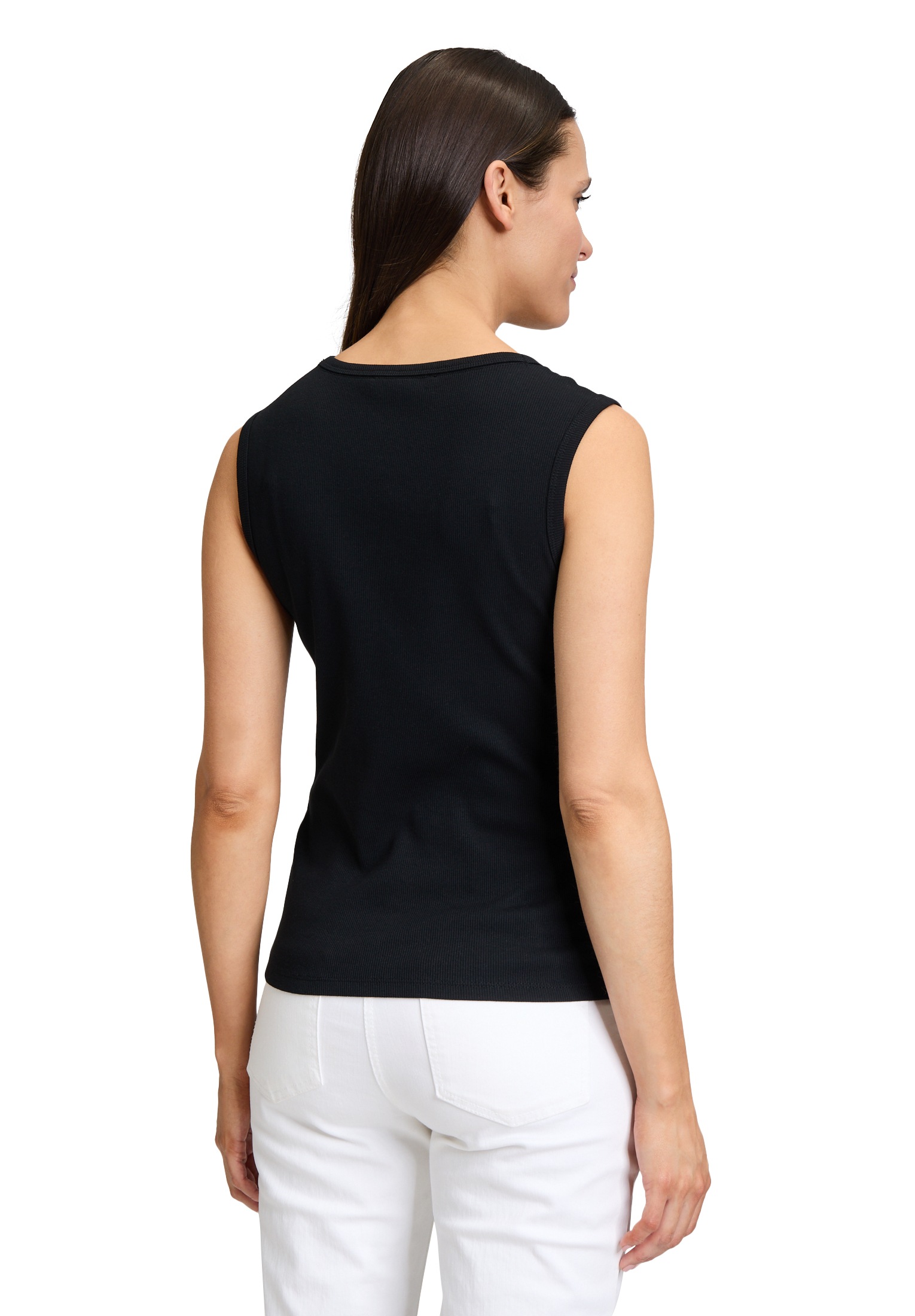 Betty Barclay T-Shirt »Betty Barclay Trägertop mit Rippenstruktur«, (1 tlg.), Material