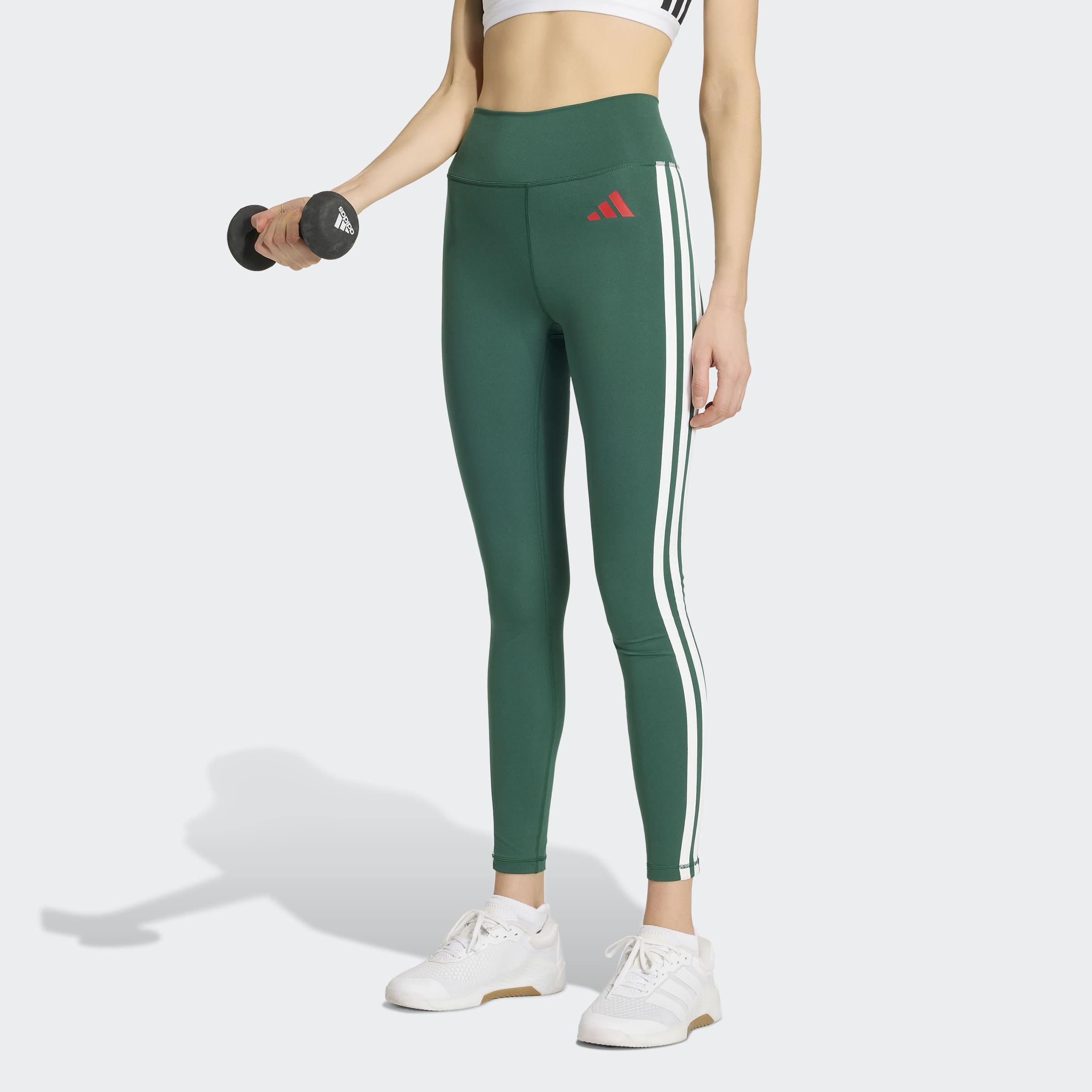adidas Performance Trainingstights "OPTIME ESSENTIALS 3-STREIFEN 7/8-LEGGIN günstig online kaufen