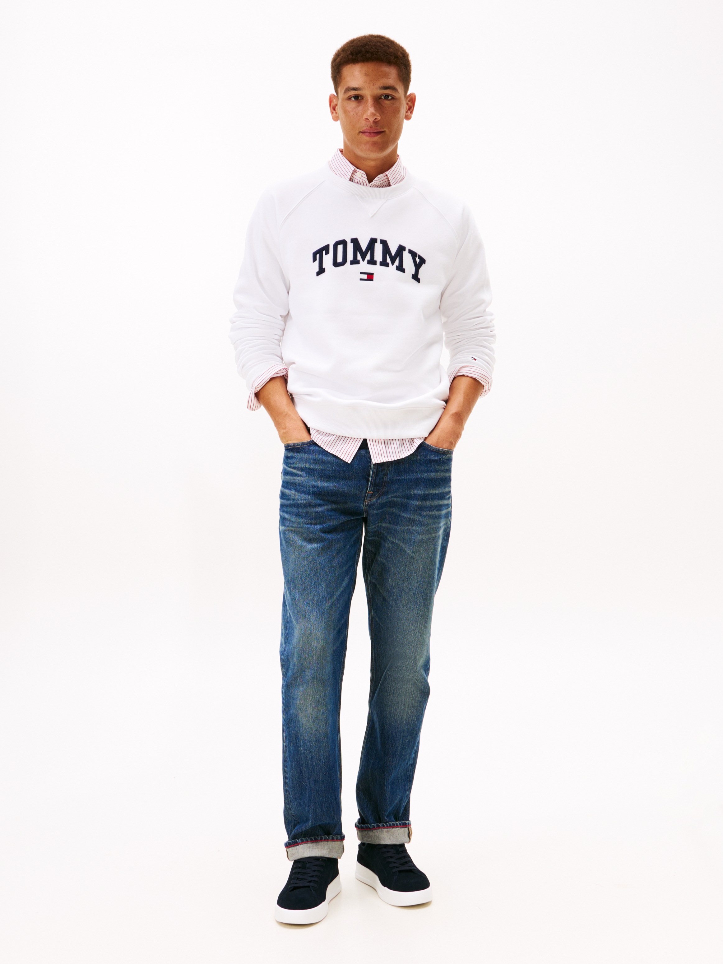 Tommy Hilfiger Sneaker "TH COURT CORE SUEDE" Freizeitschuh, Halbschuh, Schn günstig online kaufen