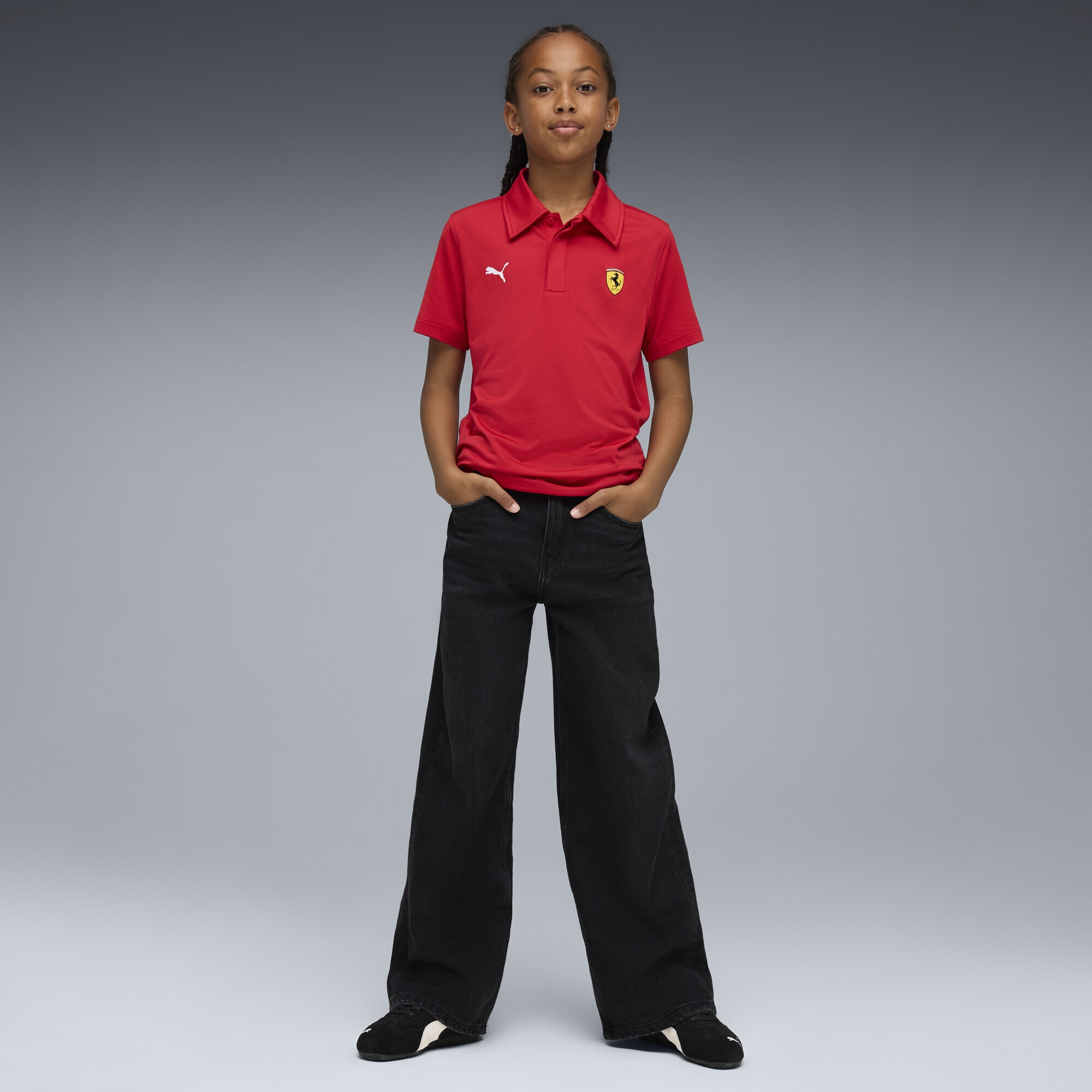 PUMA Poloshirt »Scuderia Ferrari Sportswear Poloshirt Jugendliche«