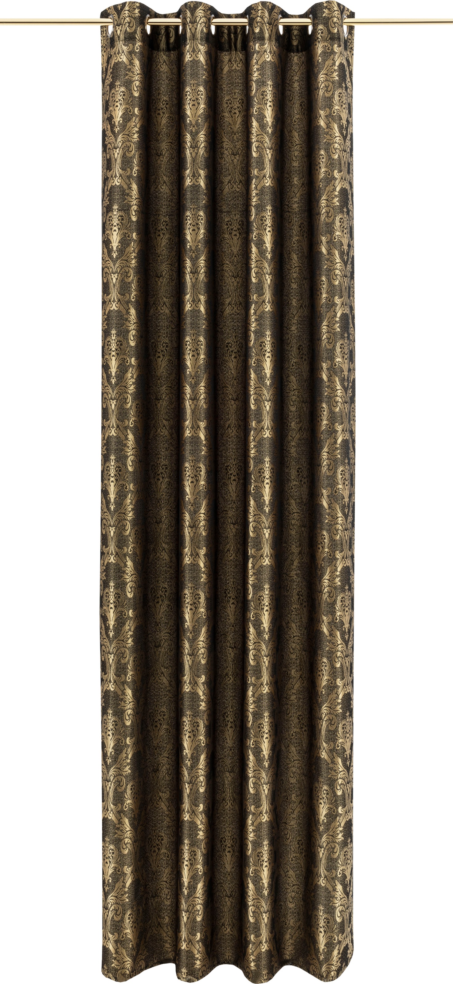 BAUR Vorhang blickdichter | verschiedene Größen Jacquard »Bahar«, St.), kaufen mit Leonique (1 Goldschimmer