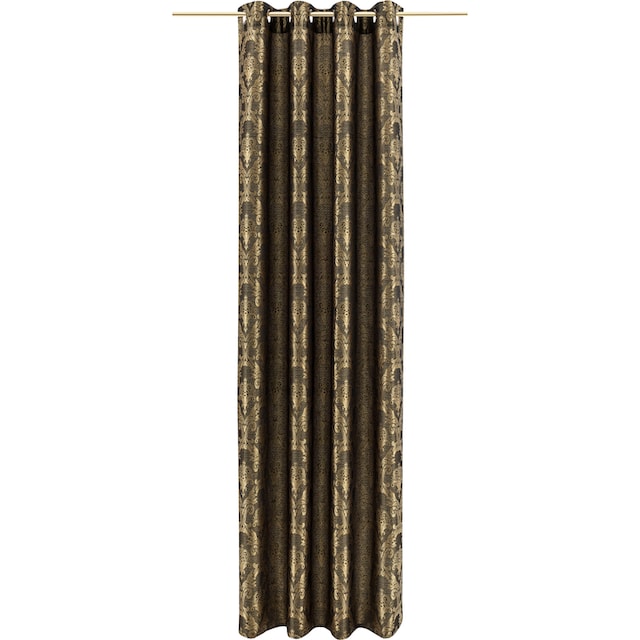 Leonique Vorhang »Bahar«, (1 St.), verschiedene Größen blickdichter Jacquard  mit Goldschimmer kaufen | BAUR