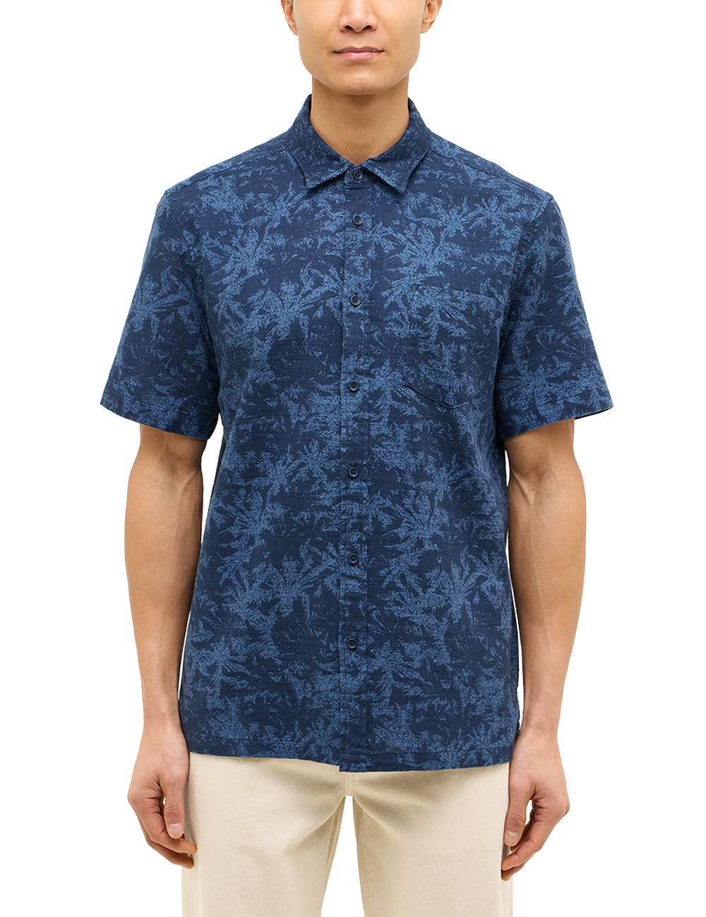 MUSTANG Kurzarmhemd "Herren Style Darien" günstig online kaufen