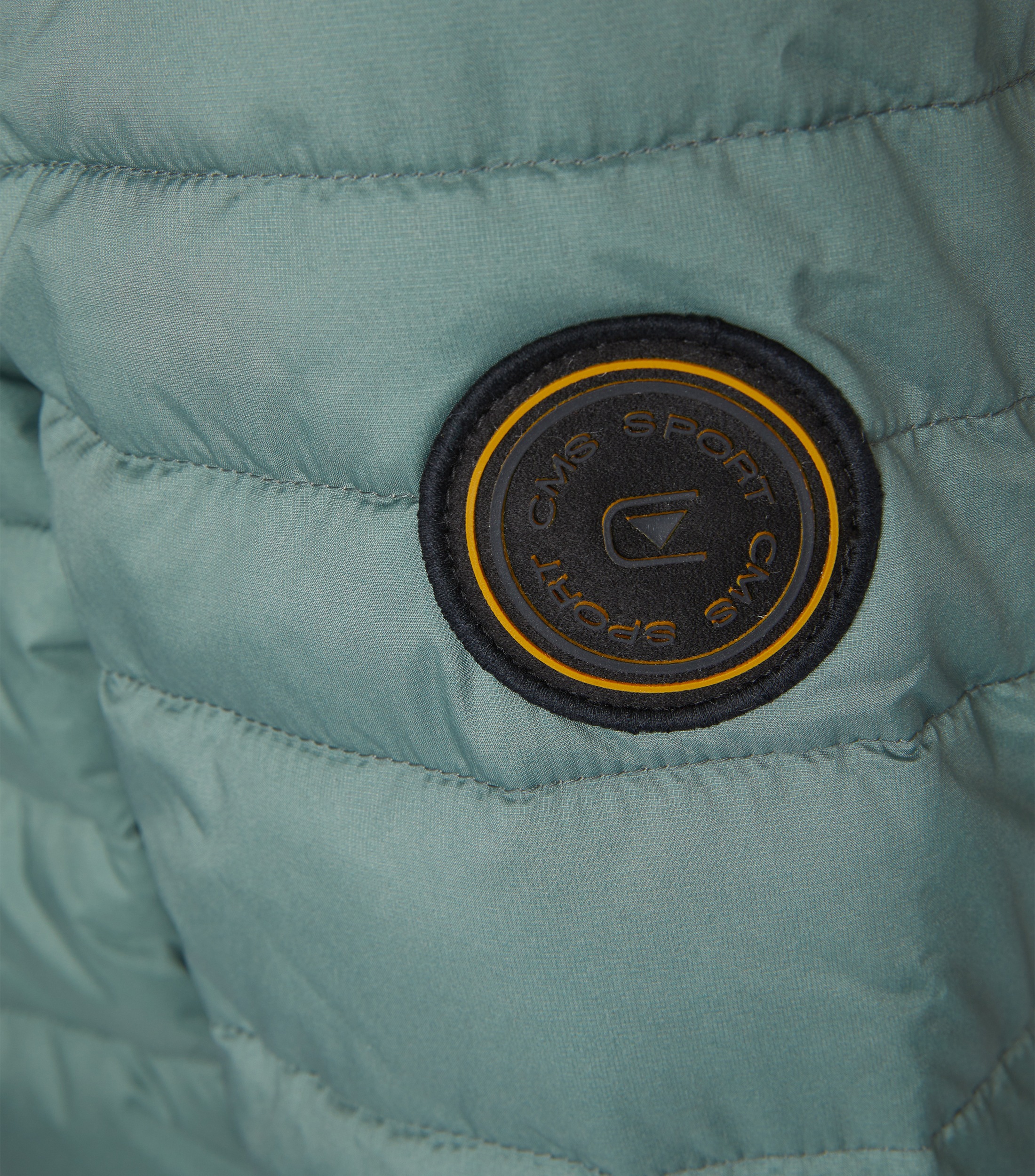CASAMODA Quilted Jacket Men Solid Turquoise Blue 3XL 3