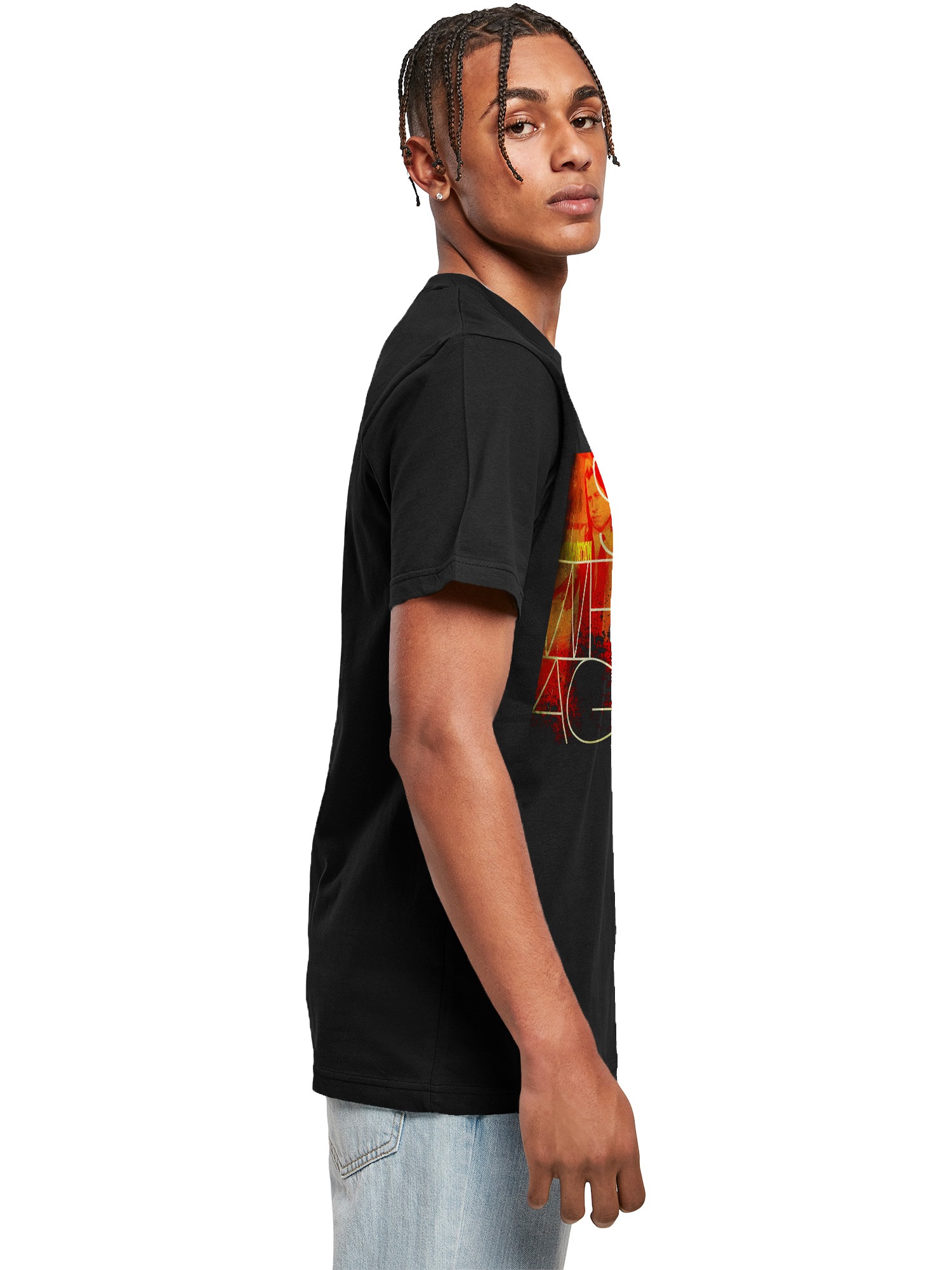 Merchcode Kurzarmshirt »Merchcode Herren Pulp Fiction Say What Tee«, (1 tlg.)