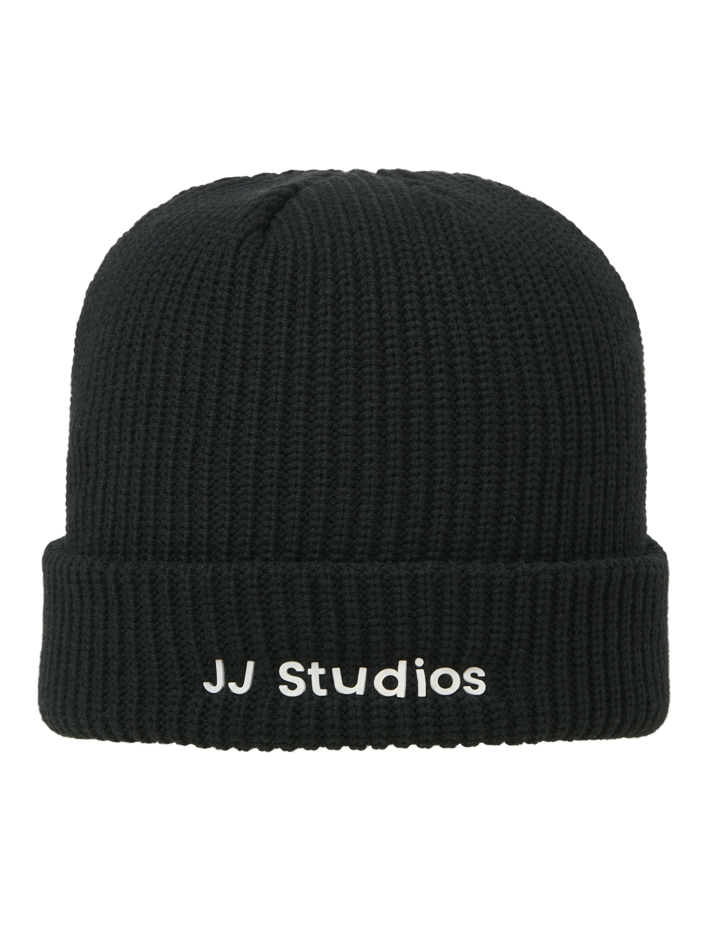 Beanie JACK & JONES "JACSOHO BEANIE SN", Herren, schwarz, Strick, Baumwollmischung, unifarben, Mützen Beanie 6