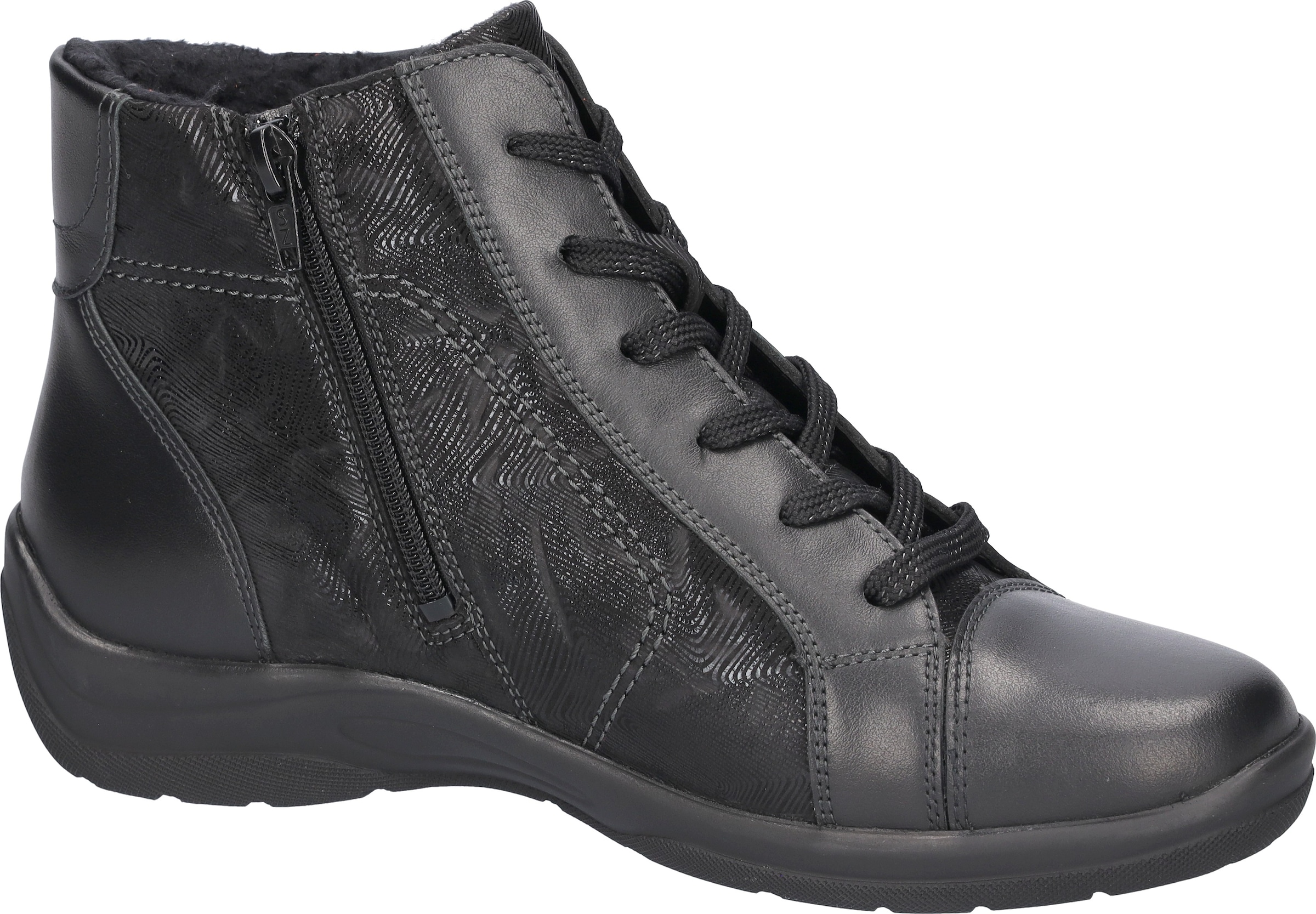Waldläufer Winterboots »HESNA«, Winterstiefelette, Schnürboots mit herausnehmbarer Einlage, H-Weite