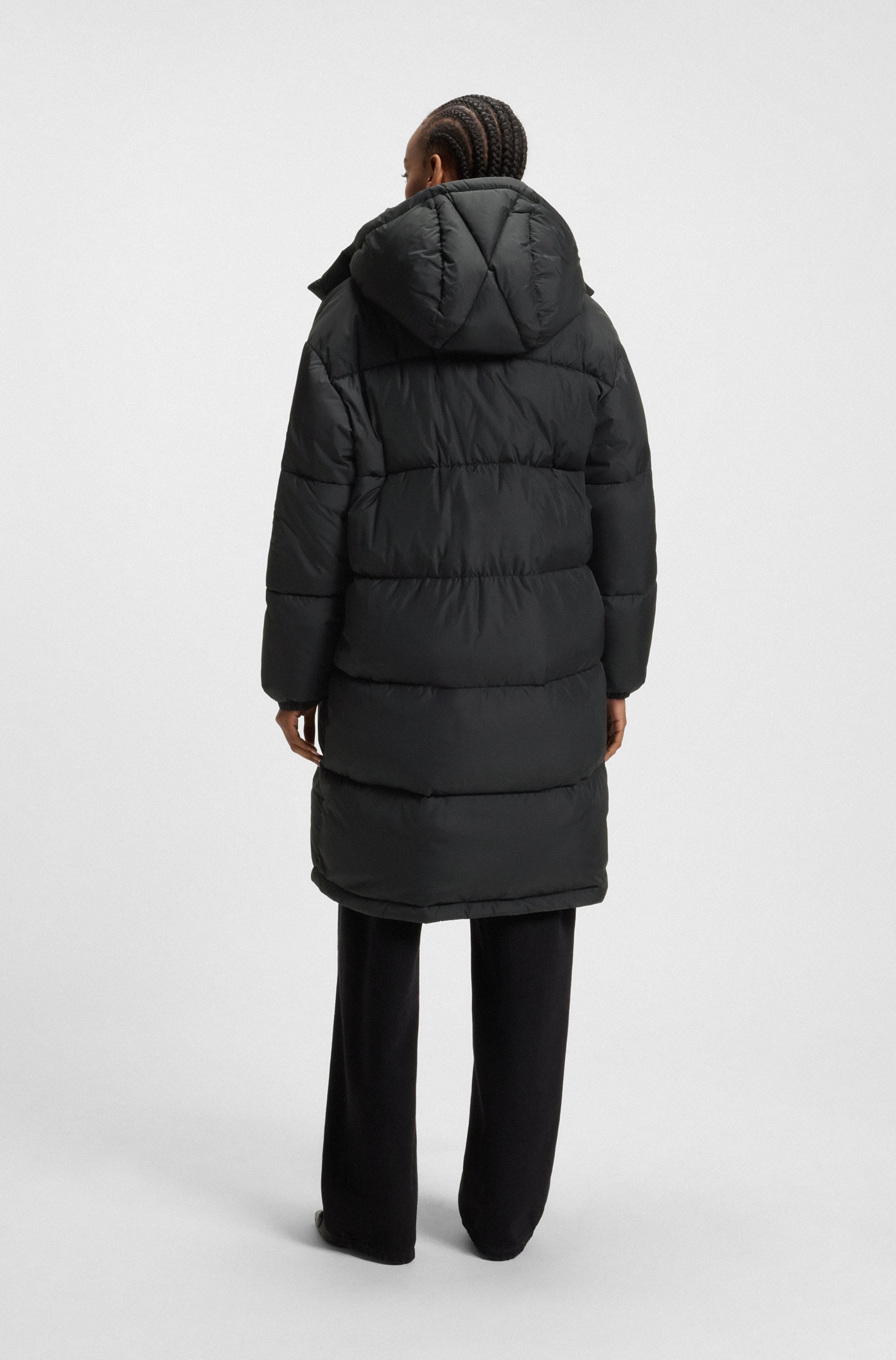 HUGO Blue Parka »Faridali«, mit Kapuze, im Relaxed Fit, mit Kapuze