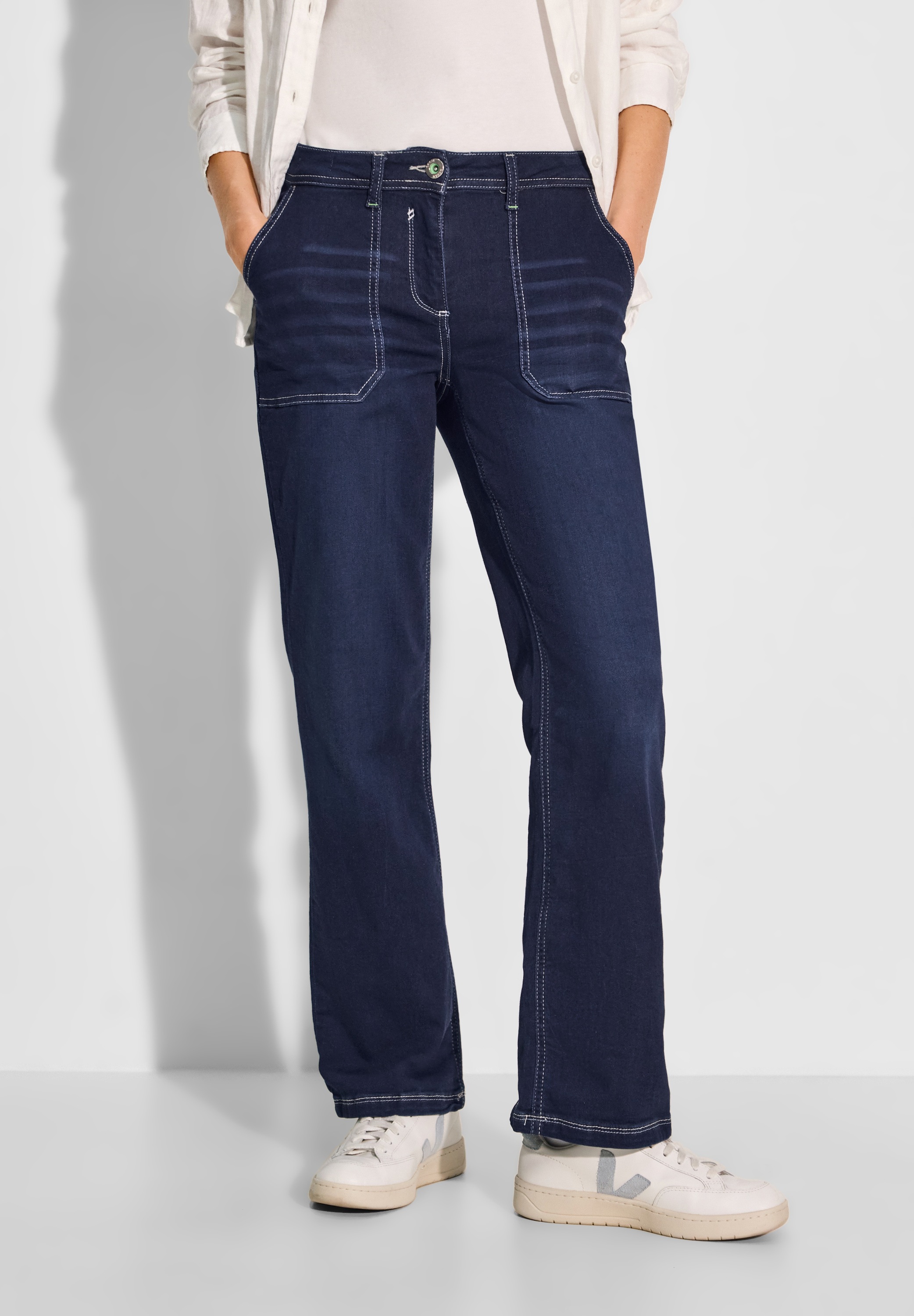 Cecil Loose-fit-Jeans, mit Stretchanteil