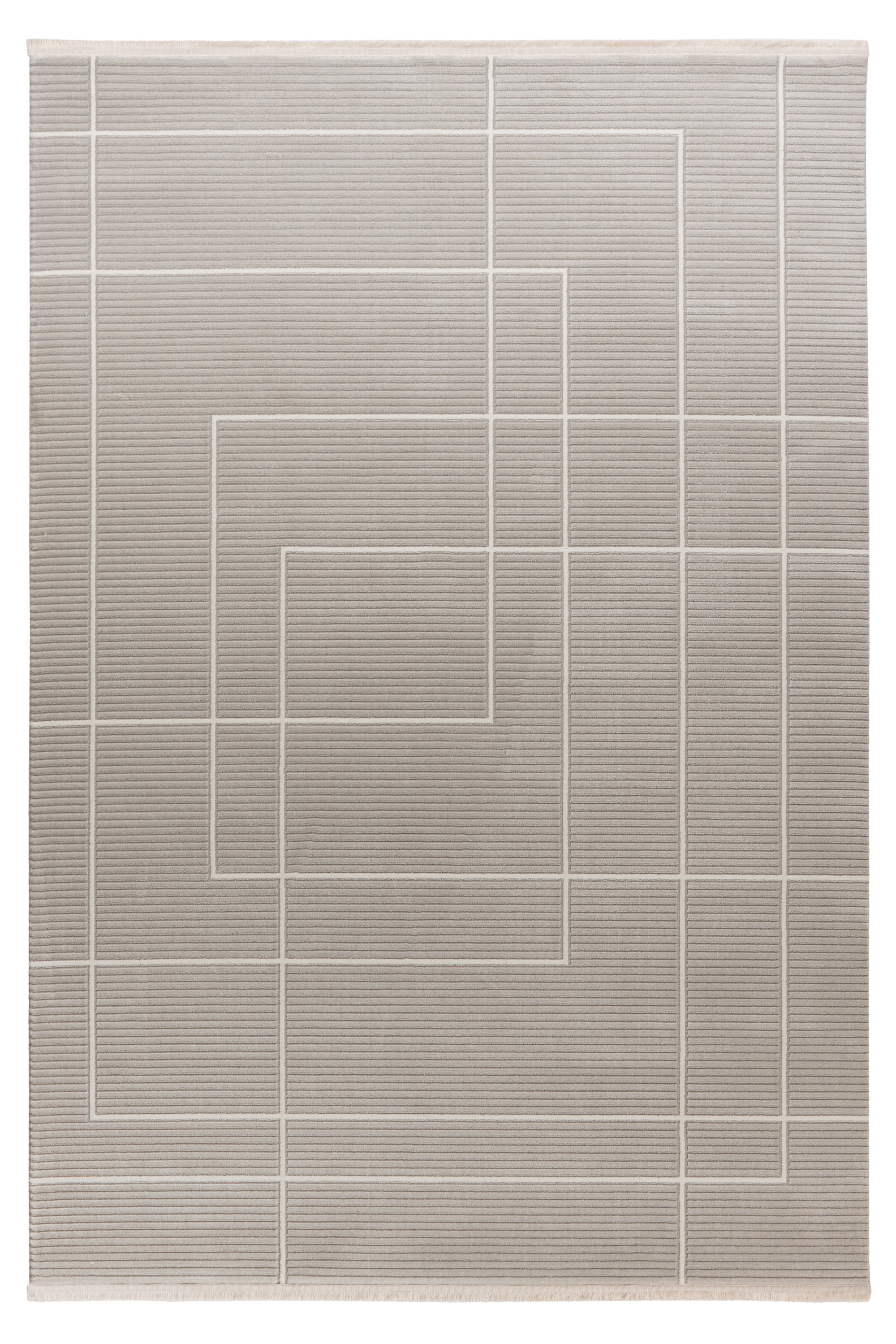 Kayoom Teppich "Stage 125" rechteckig 11 mm Höhe weicher Kurzflor, Hoch Tie günstig online kaufen