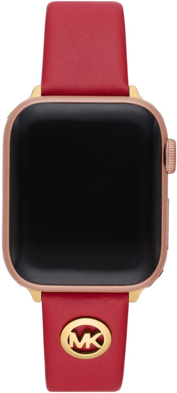MICHAEL KORS Smartwatch-Armband »Apple Strap, MKS8045«, Wechselband, Ersatzband, passend für die Apple Watch, Leder