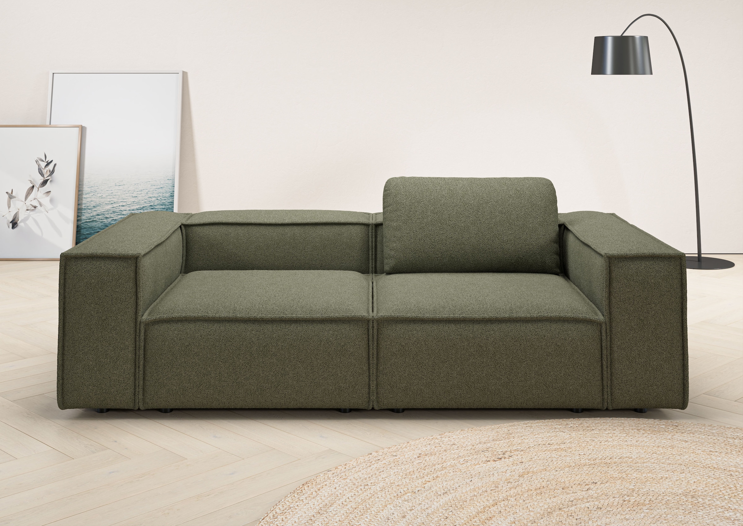 Places of Style 2-Sitzer "Watertown, modernes Sofa 246 cm breit, auch in Fe günstig online kaufen