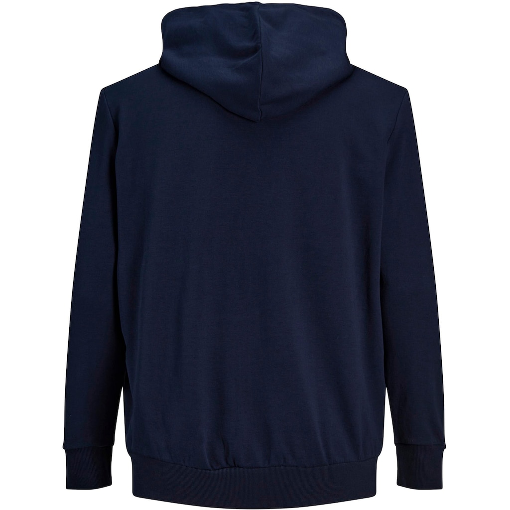 Jack & Jones PlusSize Kapuzensweatjacke »BASIC SWEAT ZIP HOOD«, bis Größe 6XL