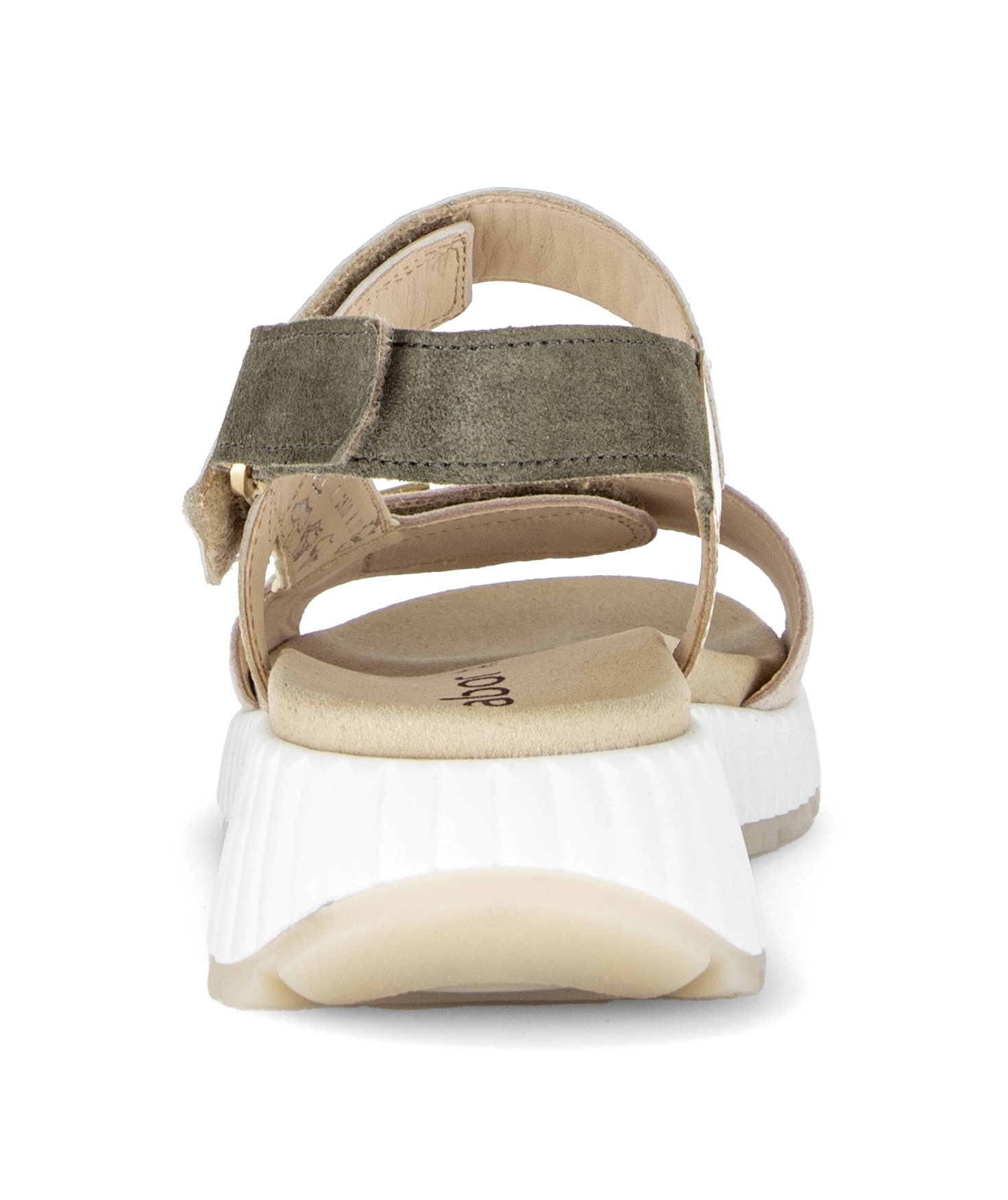Gabor Keilsandalette  Riemchensandale, Sommerschuh mit edlem Schmuckelement