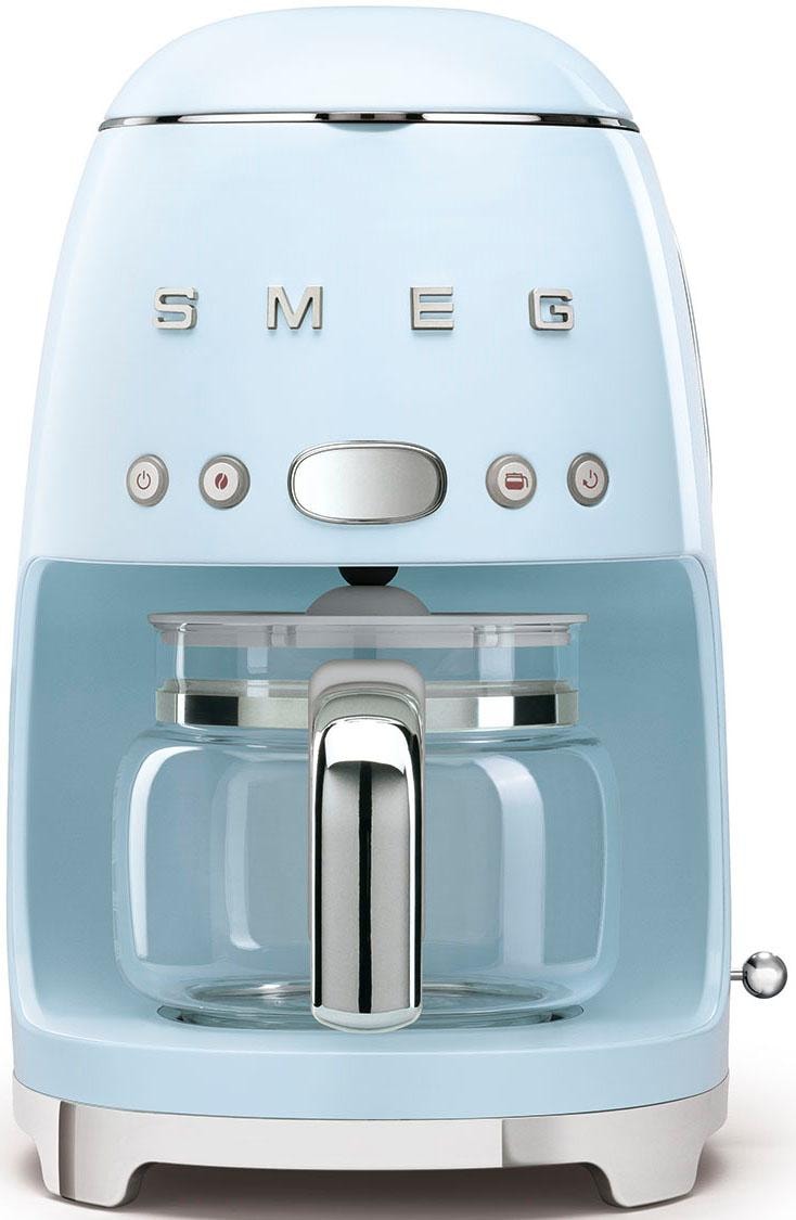 Smeg Filterkaffeemaschine »DCF02PBEU«, 1,4 l Kaffeekanne, Papierfilter, 1x4, inkl. Permanentfilter