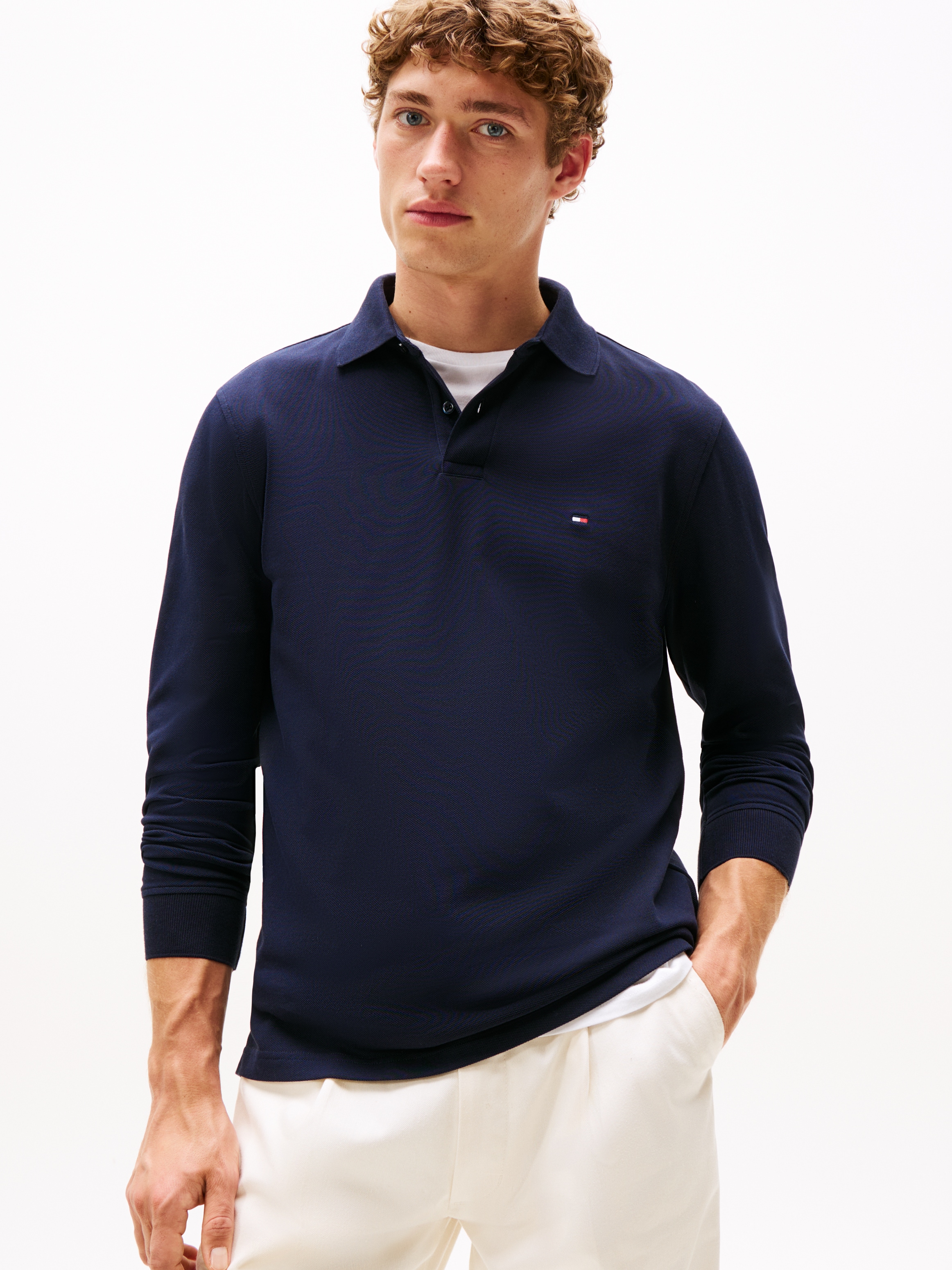 Tommy Hilfiger Langarm-Poloshirt »1985 REGULAR LS POLO«