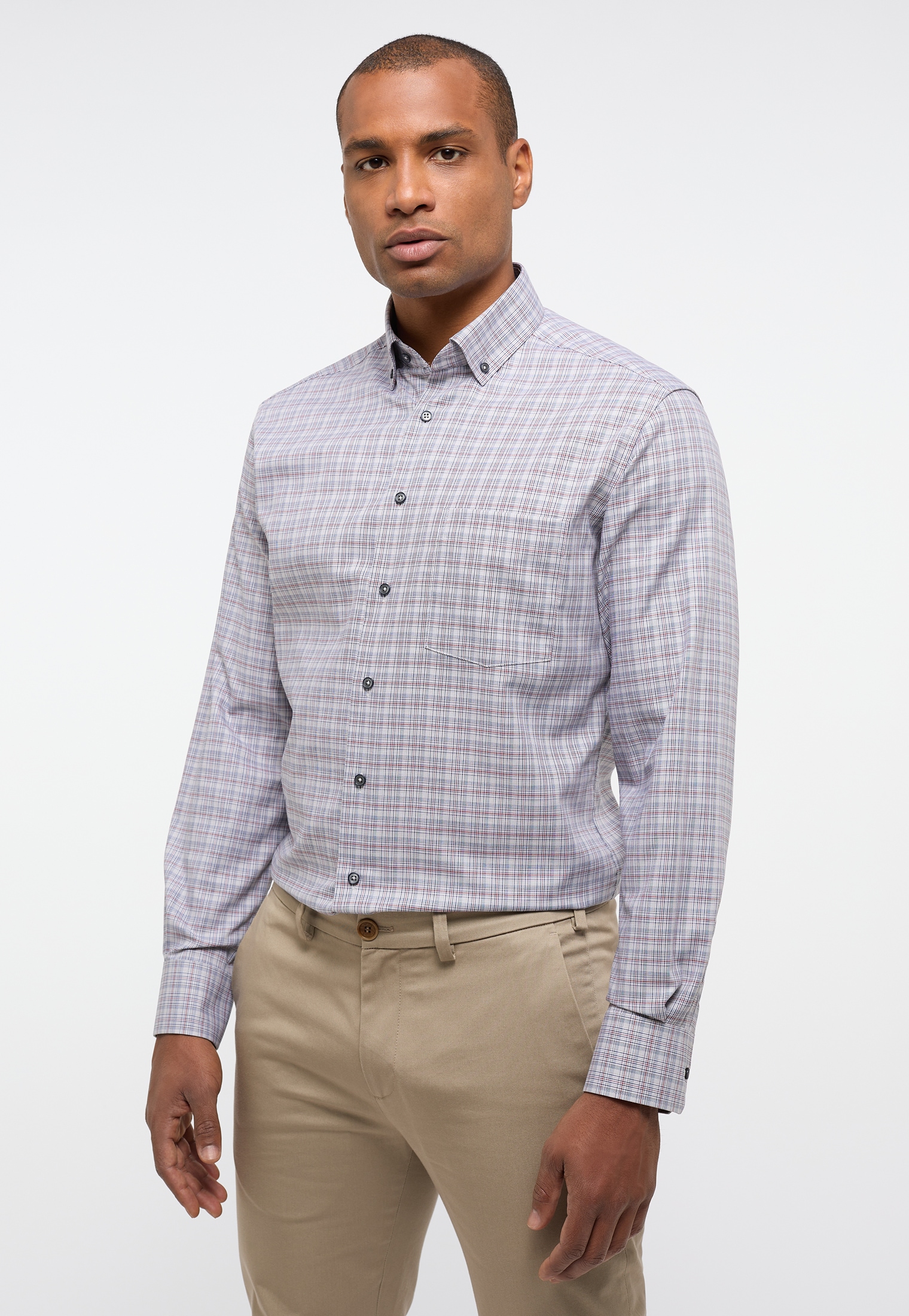 Eterna Langarmhemd "MODERN FIT" NON IRON (bügelfrei) günstig online kaufen