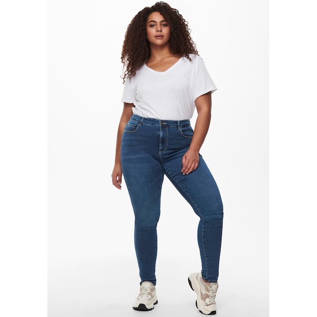 ONLY CARMAKOMA High-waist-Jeans »CARAUGUSTA HW SK DNM« für bestellen | BAUR