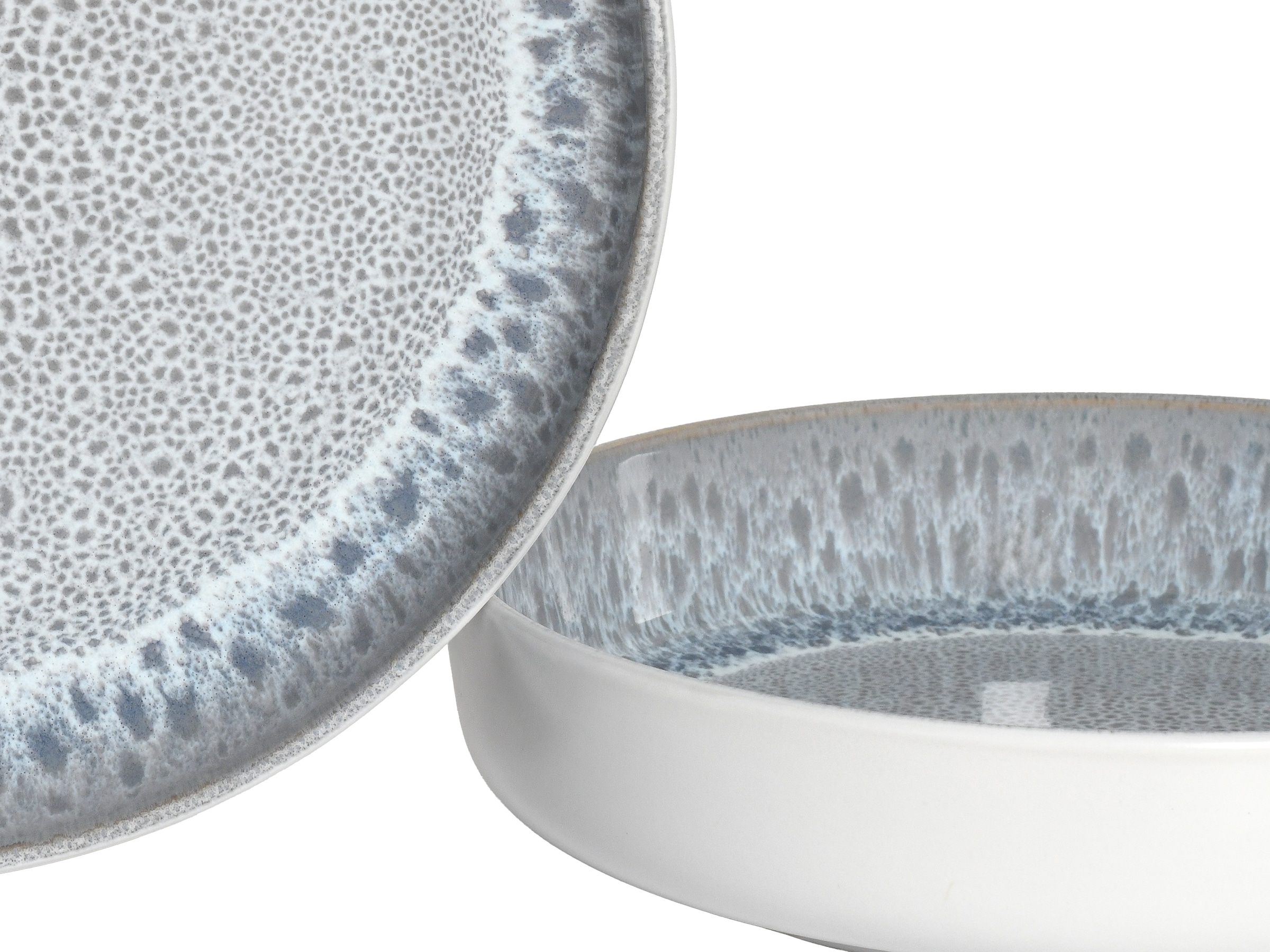 OTTO home Müslischale »modernes Schüssel-Set Lykk, Geschirr-Set, Bowl« 6 Stk. aus Steinzeug hohe Haltbarkeit, spülmaschinen- & mikrowellengeeignet, Reaktivglasur