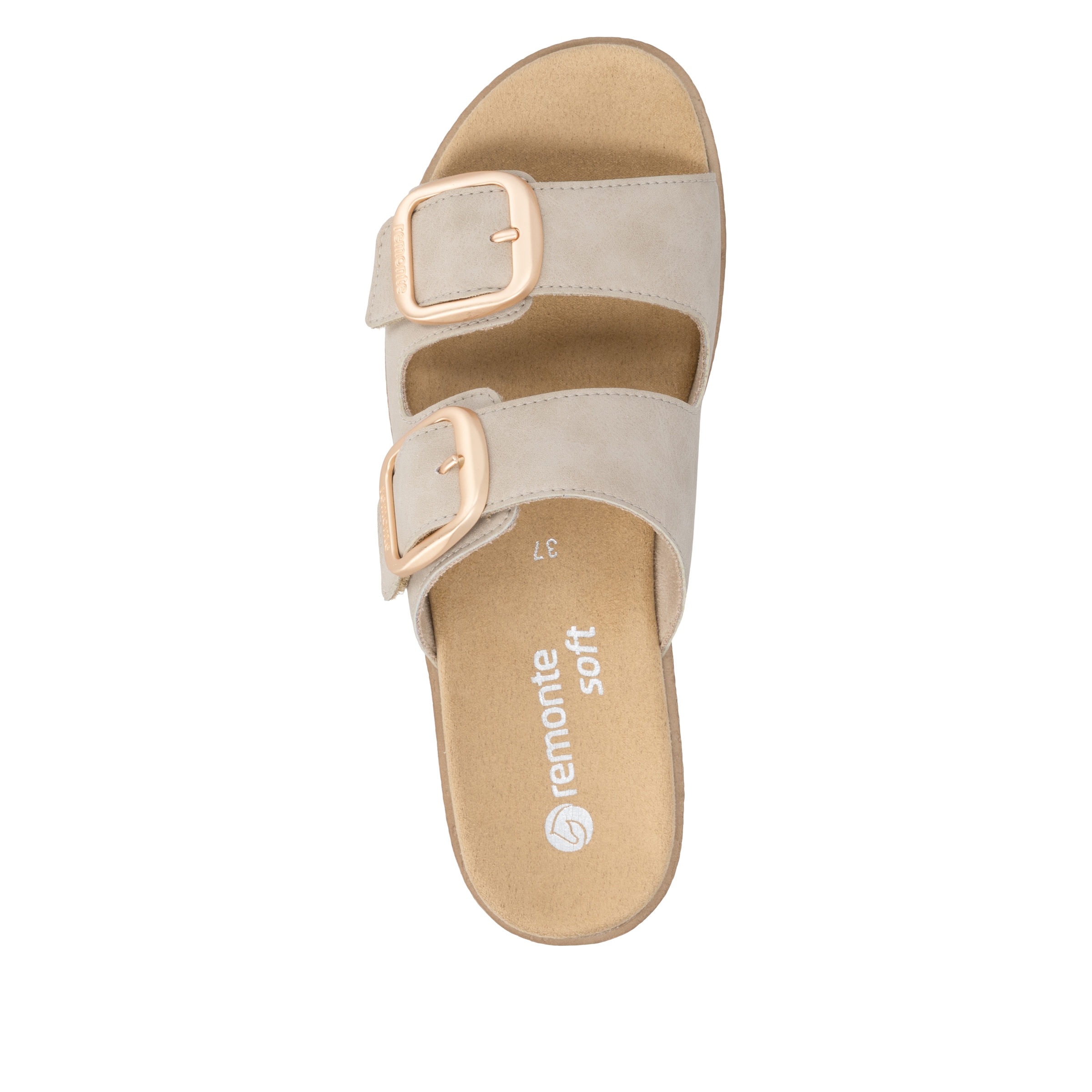 Remonte Pantolette  Hausschuh, Sommerschuh, Klettschuh mit Lite´n Soft-Ausstattung