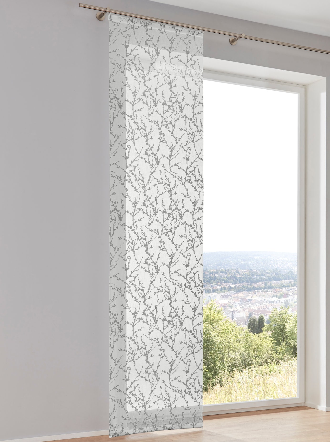 heine home Schiebegardine Klettband 1 Stk. tlg. günstig online kaufen