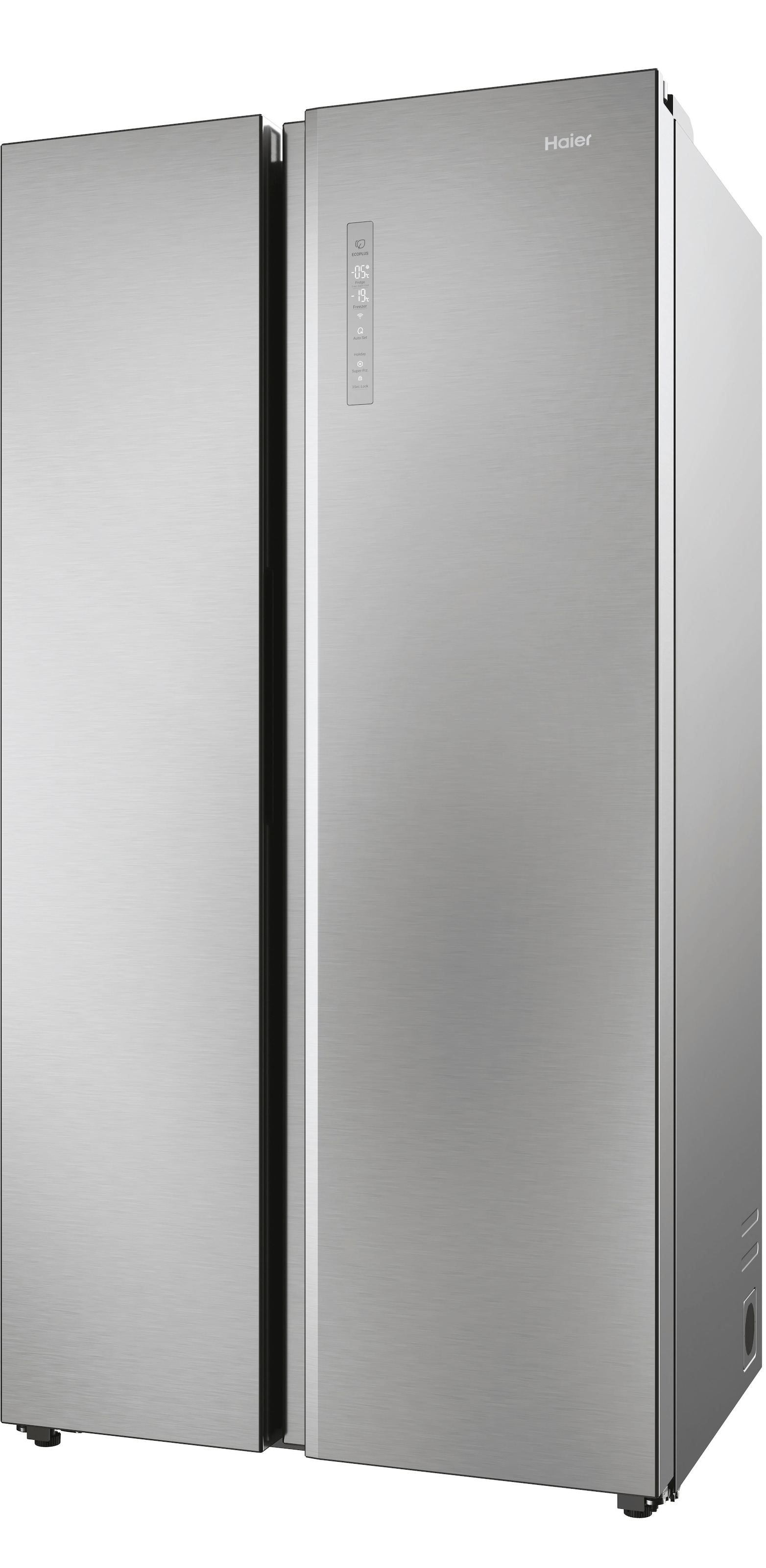 Haier Side-by-Side SBS Full Depth "HSW79F18ANMM" 177,5 cm hoch 90,5 cm breit XXL-Kapazität: Über 600 Liter Fassungsvermögen