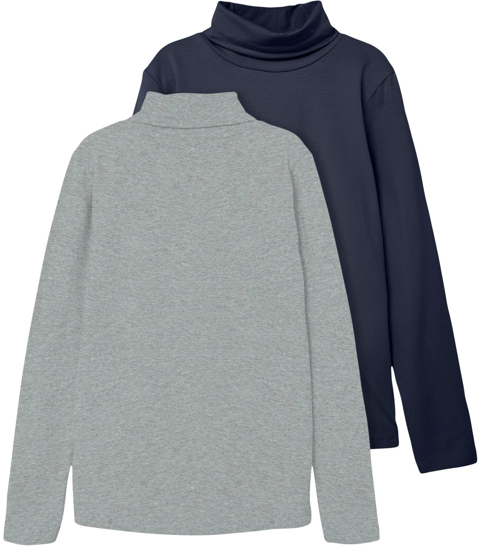 Name It "NKNVIGGO 2P LS SLIM ROLLNECK O NOOS" Packung, 2er-Pack, 2