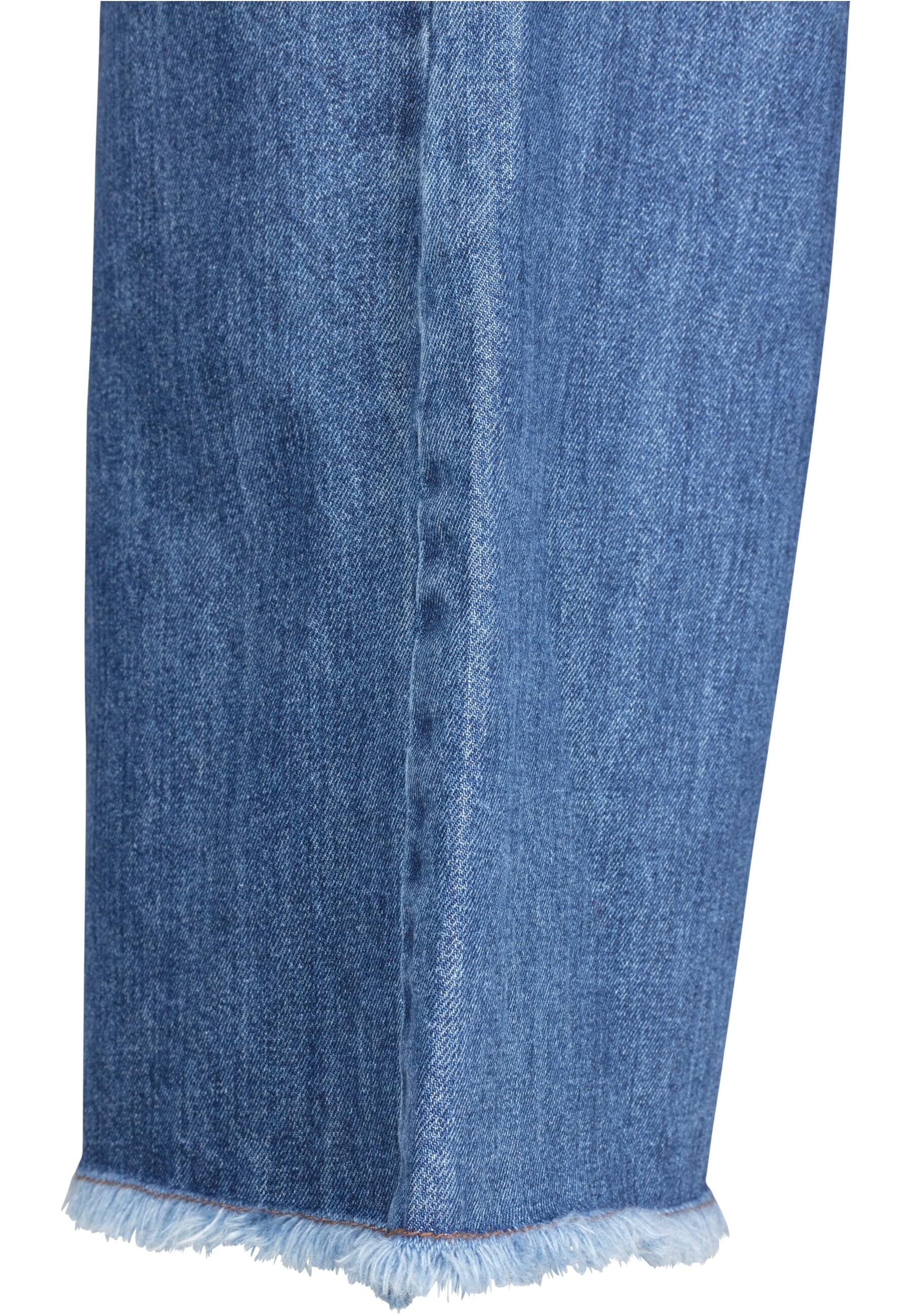 URBAN CLASSICS Bequeme Jeans »Urban Classics Damen Ladies Denim Culotte«, (1 tlg.)
