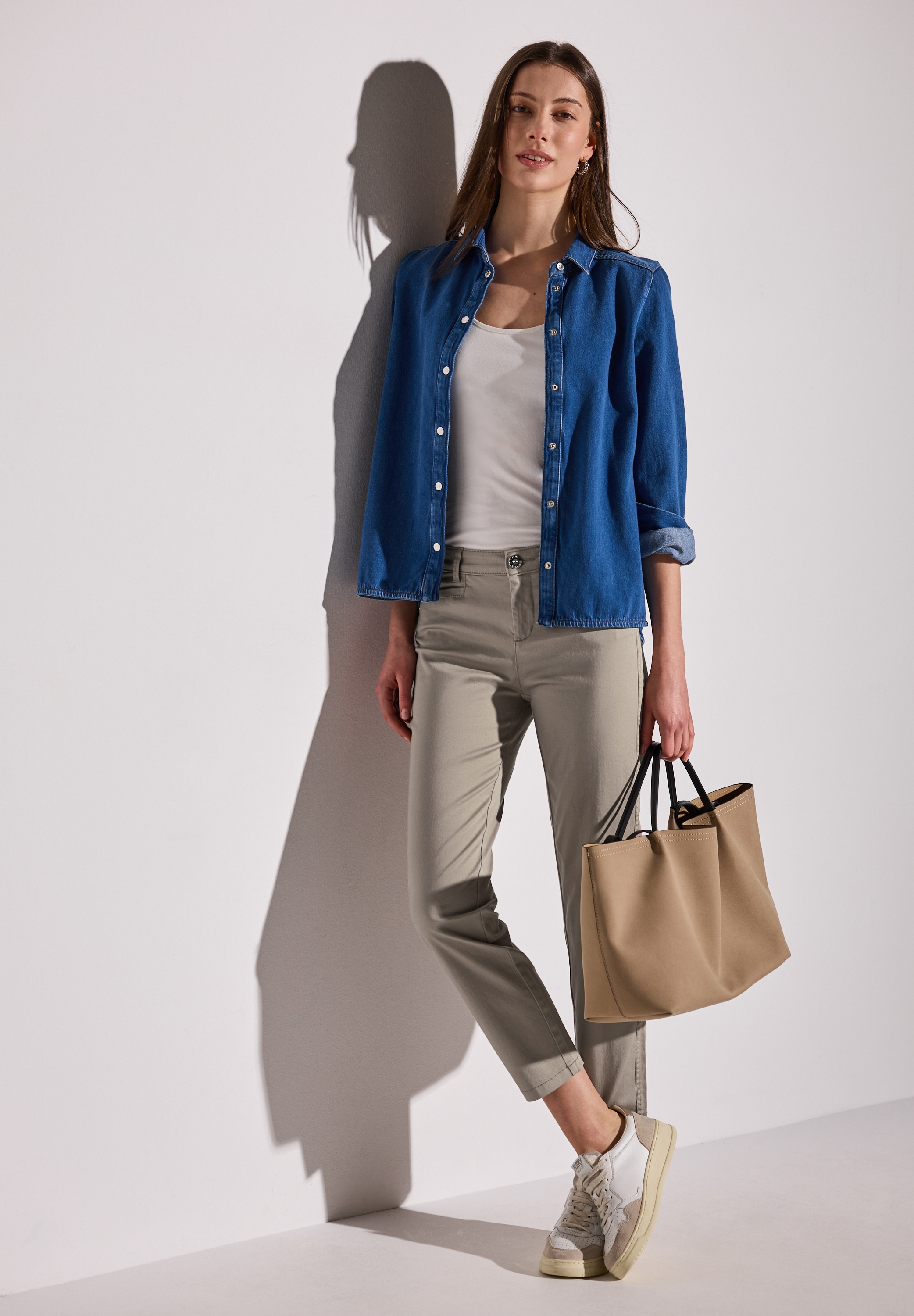 STREET ONE Stoffhose »YULIUS«, mit Stretchanteil