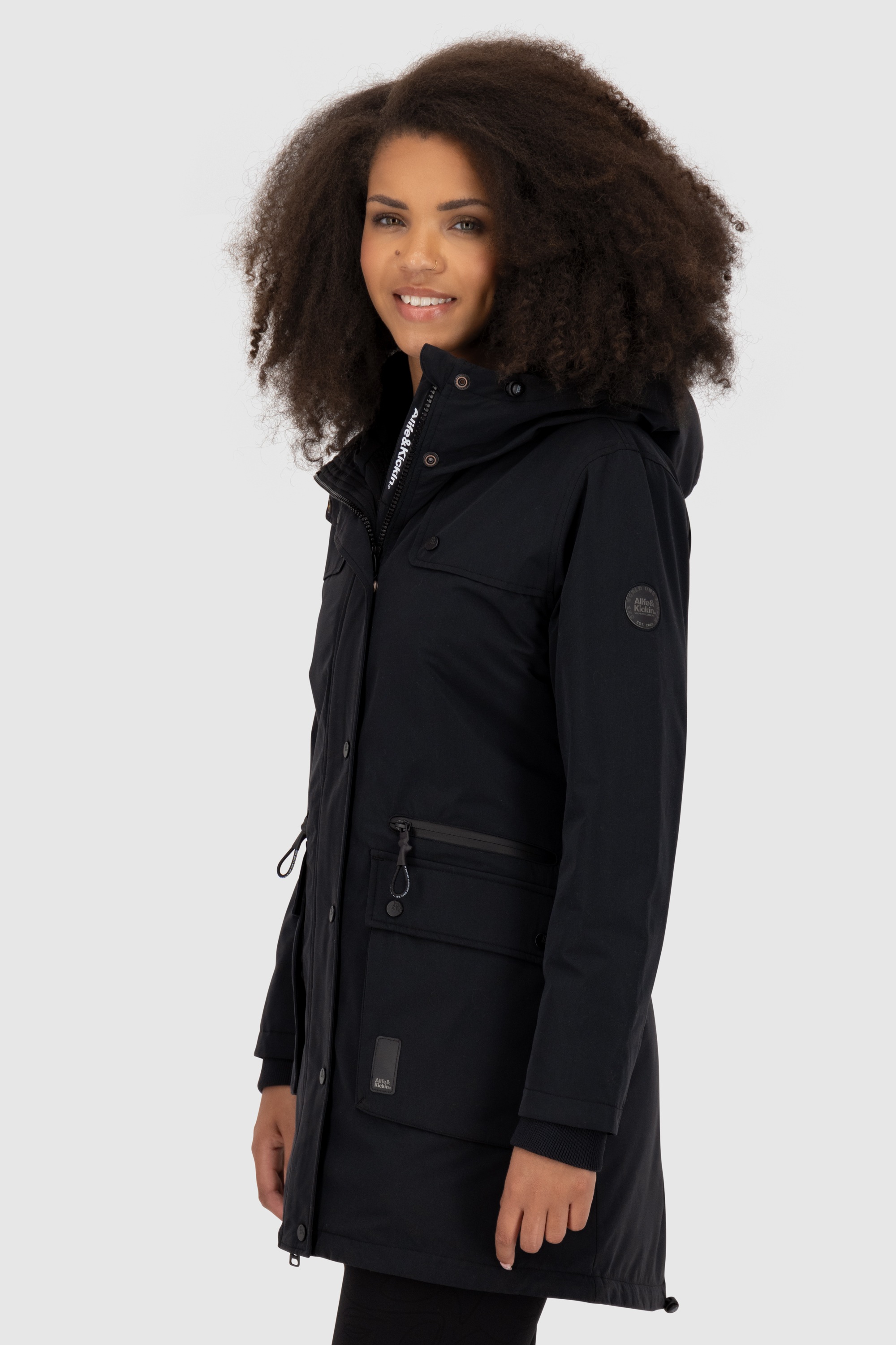 Alife & Kickin Winterjacke "Damen CharlottAK A" günstig online kaufen